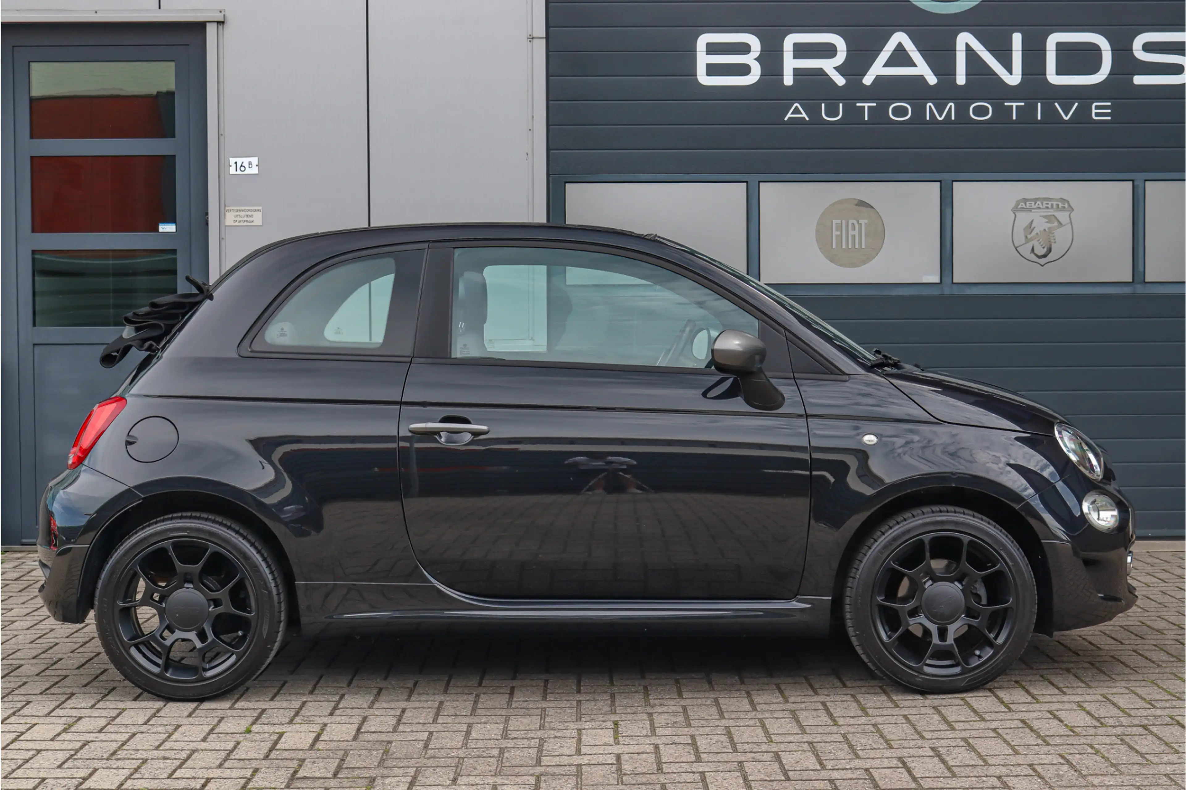 Fiat 500C 1.2 S Navi Carplay Airco Black on black PDC — photo 7