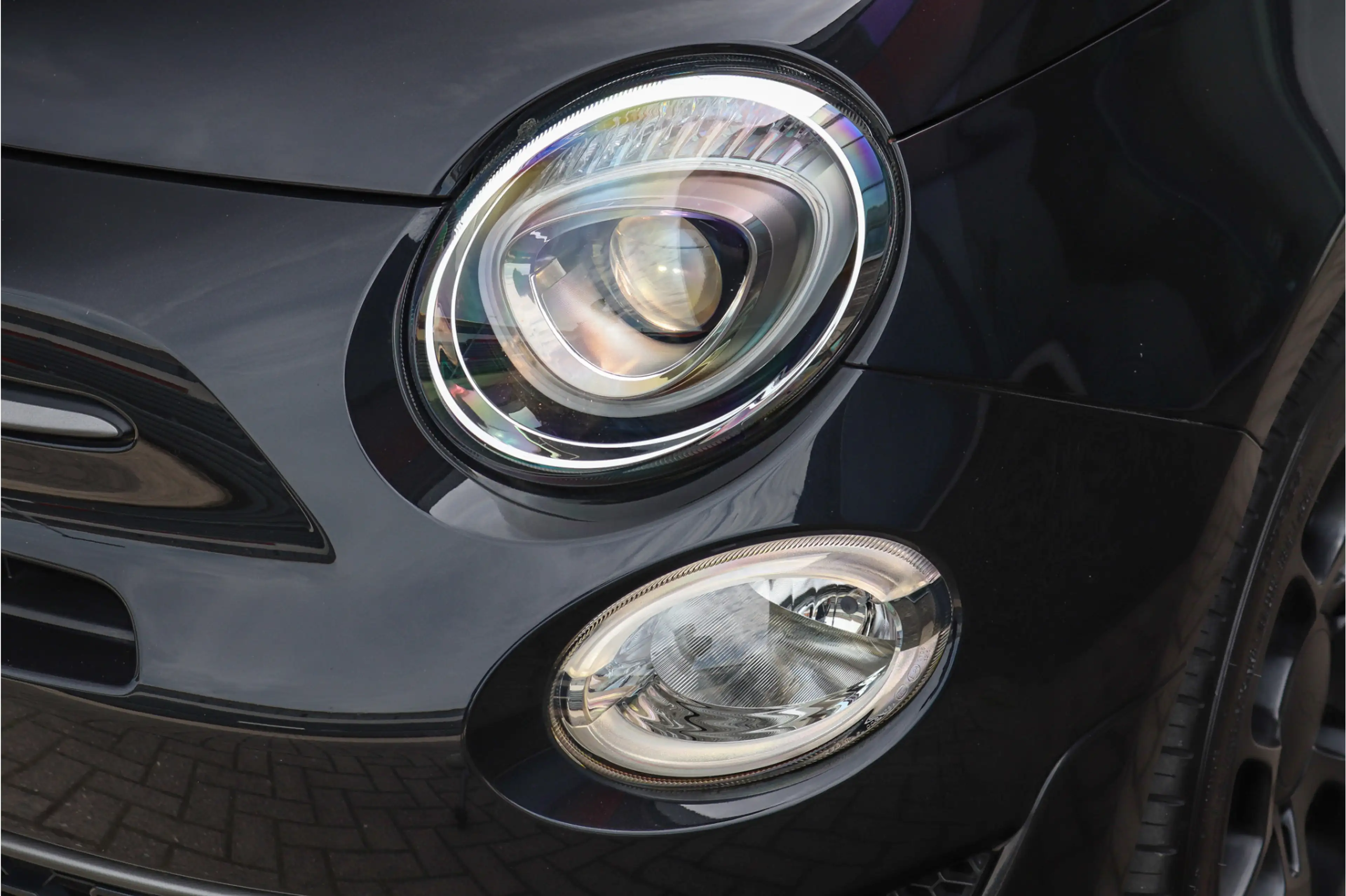 Fiat 500C 1.2 S Navi Carplay Airco Black on black PDC — photo 24