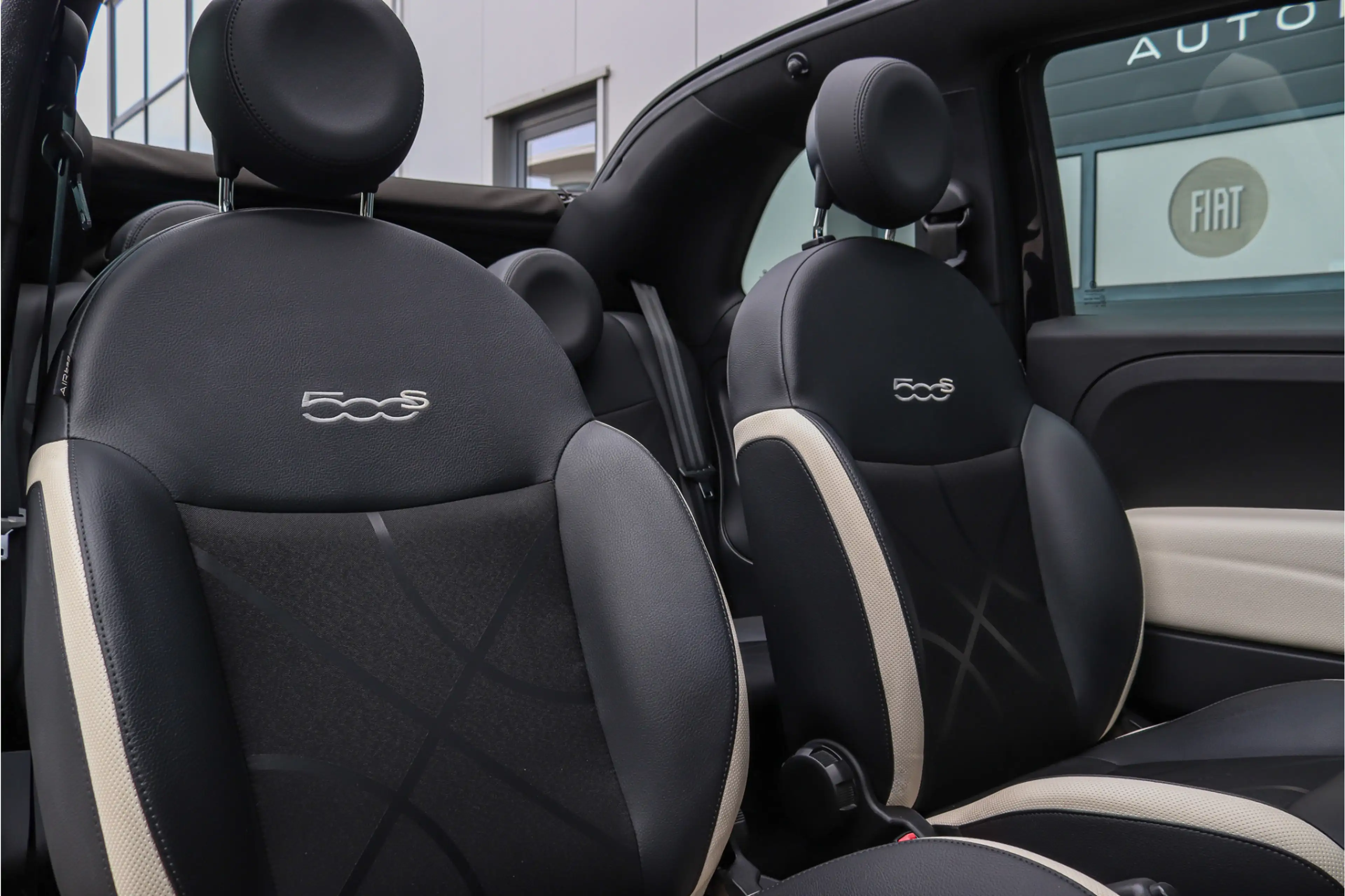 Fiat 500C 1.2 S Navi Carplay Airco Black on black PDC — photo 21