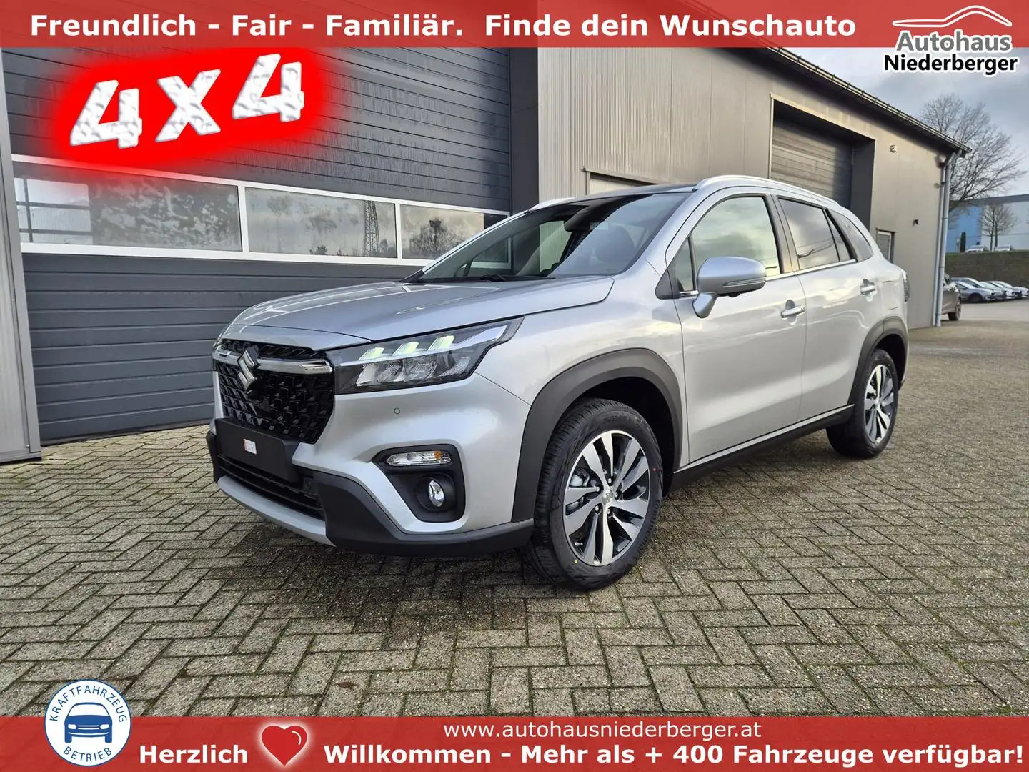 Suzuki S-Cross Comfort+ 110PS Automatik MHEV 4x4 ALLGRIP 1.4 B... Silber - 1