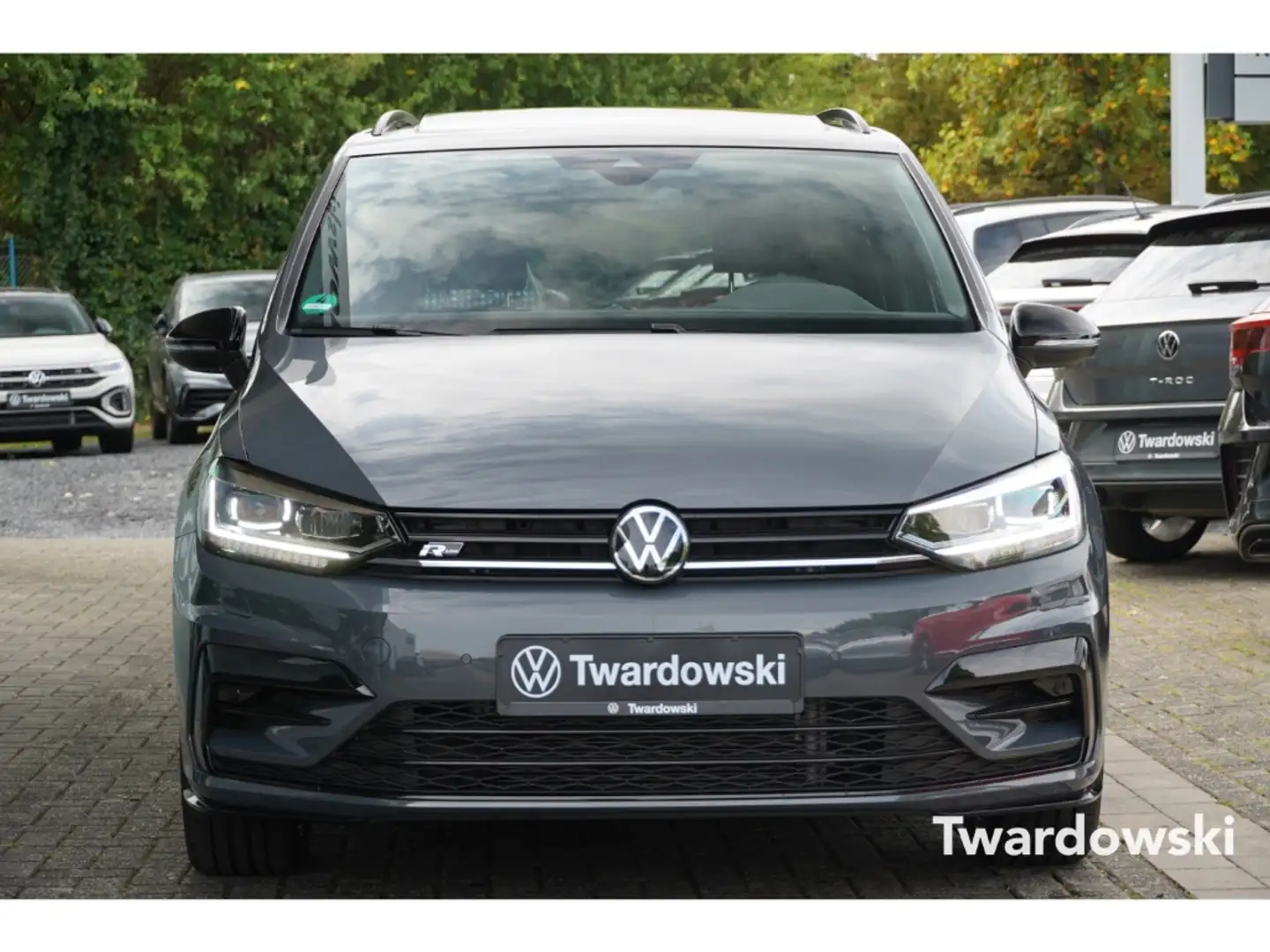 Volkswagen Touran Highline R-Line Pano Kam 7-Sitzer Sofort verfügbar Grau - 2