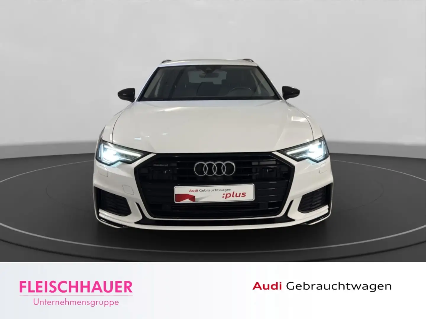 Audi A6 Avant 55 TFSI e qu. sport Matrix+Navi+AHK+B&O+360° Blanc - 2