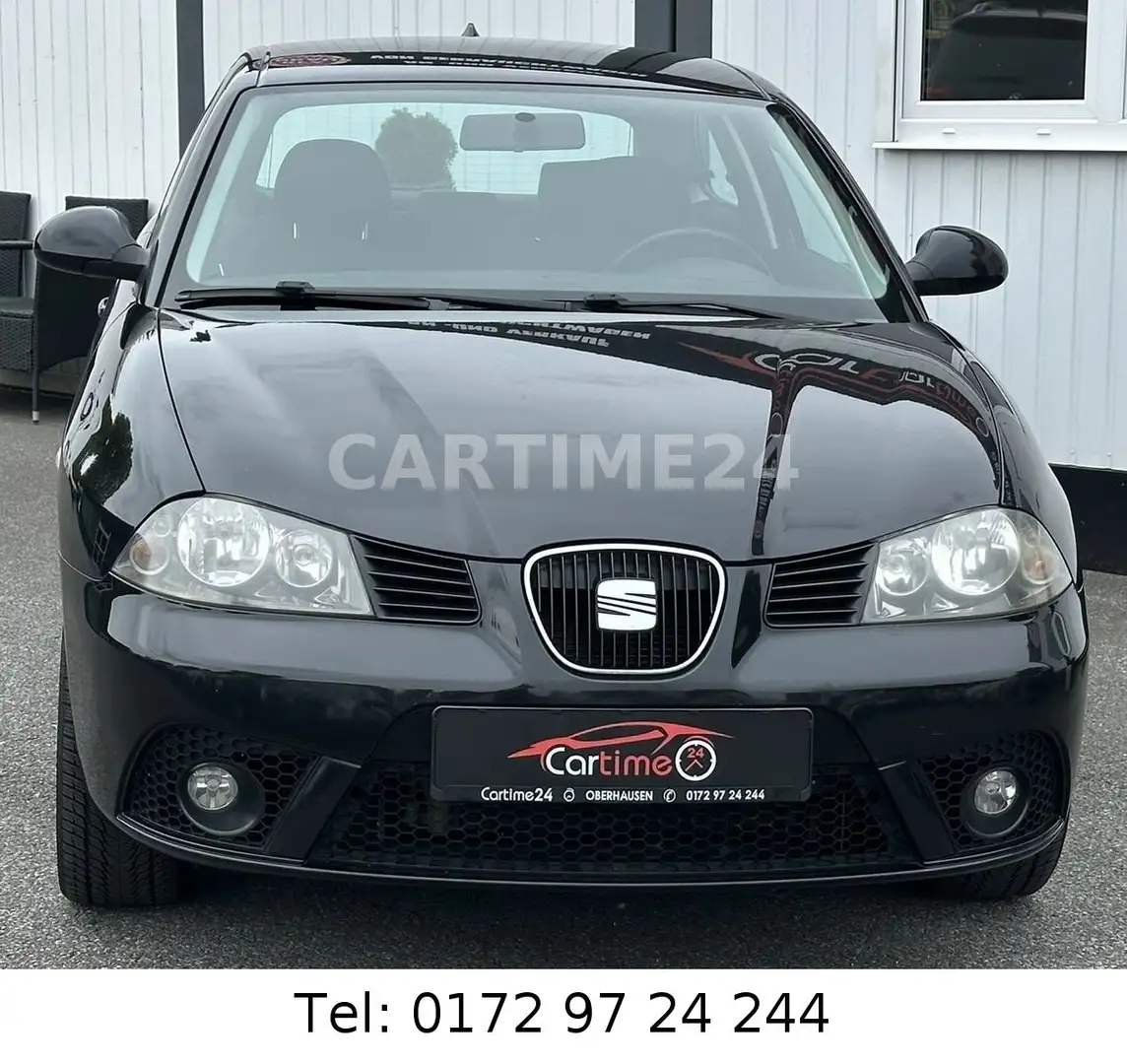 SEAT Ibiza Sport Edition 1,4 16V*TÜV*KLIMA*ALU* Schwarz - 1
