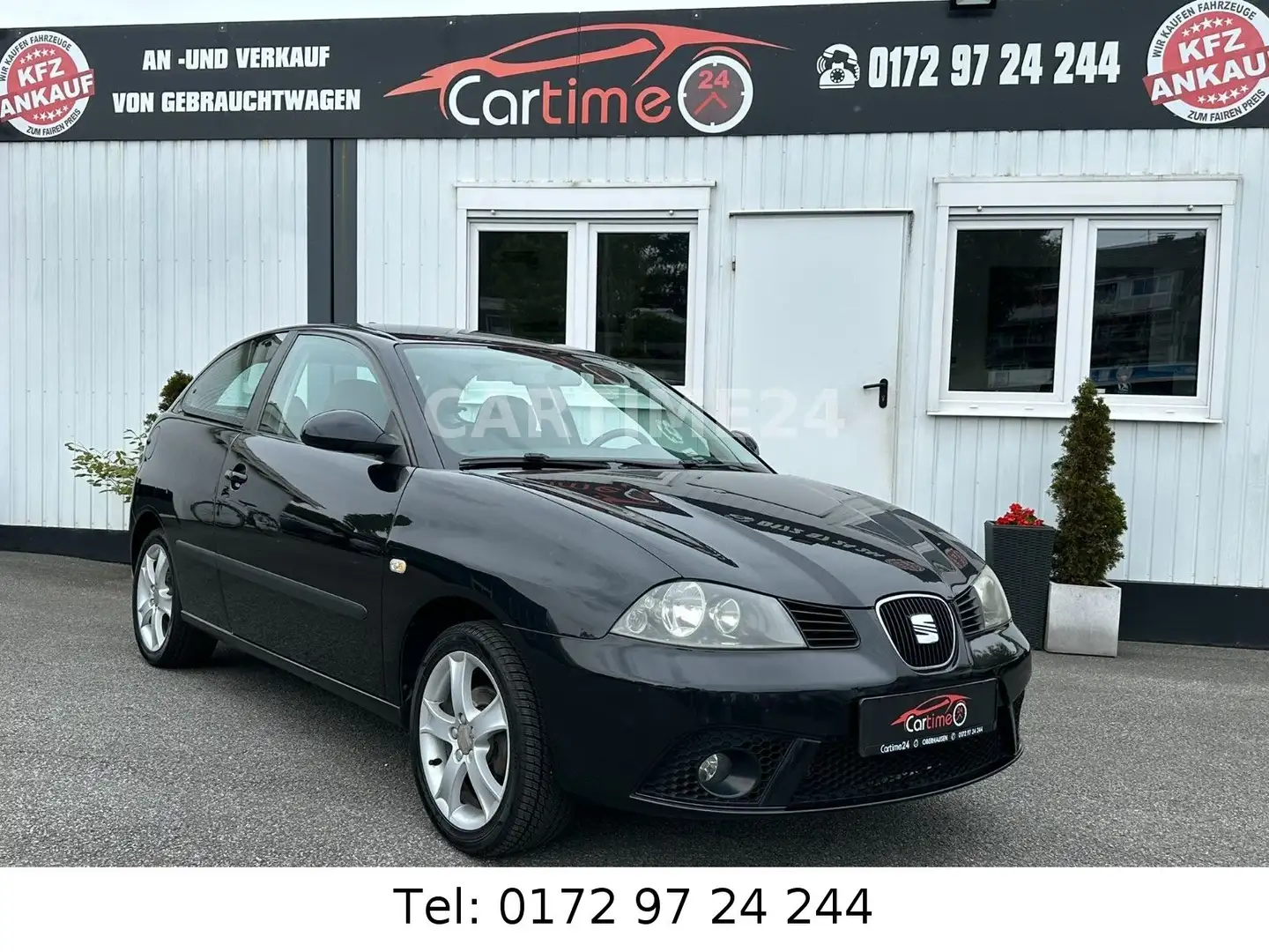 SEAT Ibiza Sport Edition 1,4 16V*TÜV*KLIMA*ALU* Schwarz - 2