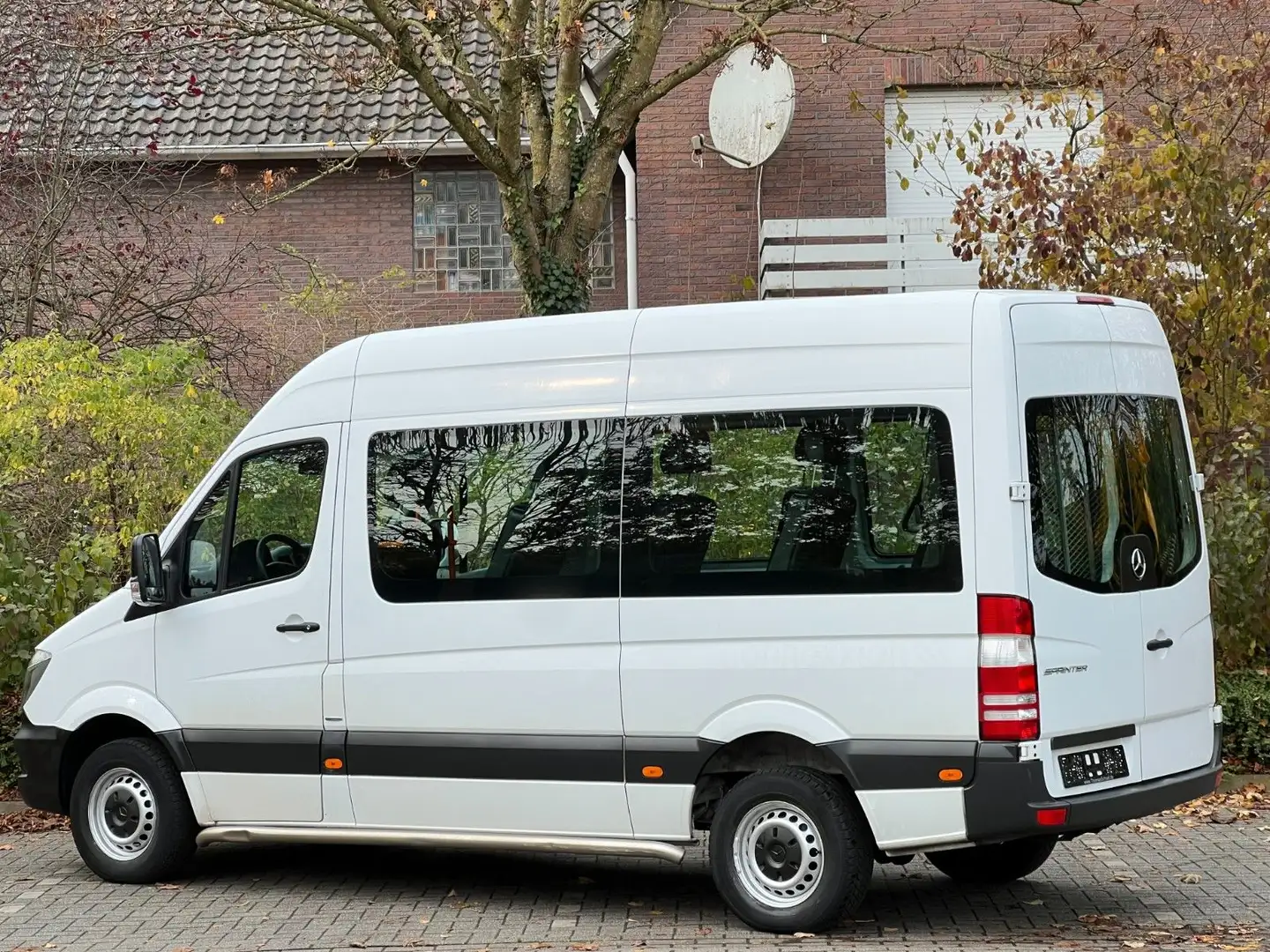 Mercedes-Benz Sprinter 314 BlueTEC 9Sitze+Rollstuhllift Klima Weiß - 2
