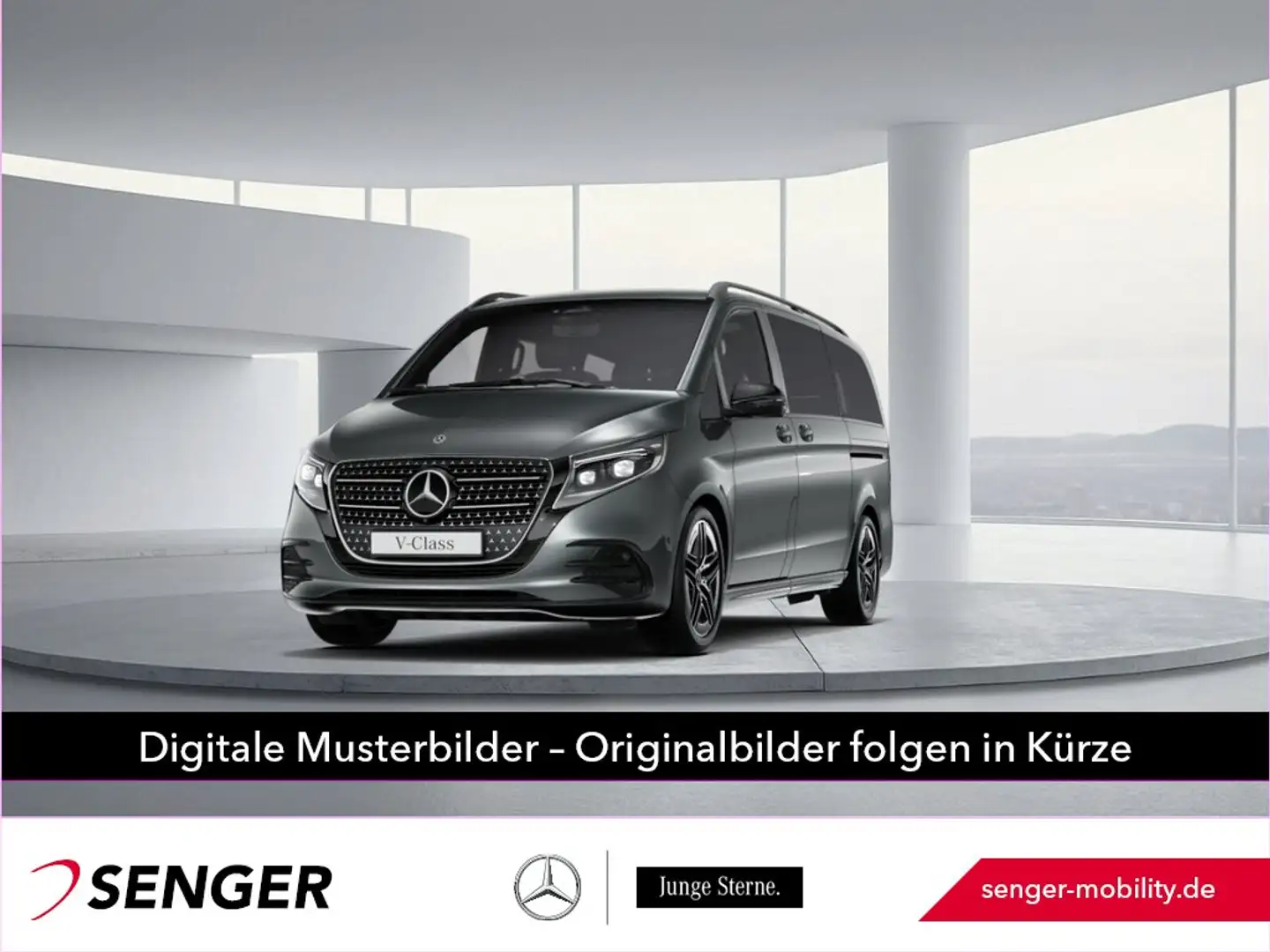 Mercedes-Benz V 300 d Avantgarde 4x4 lang AMG AIRMATIC Pano 9G Grau - 1