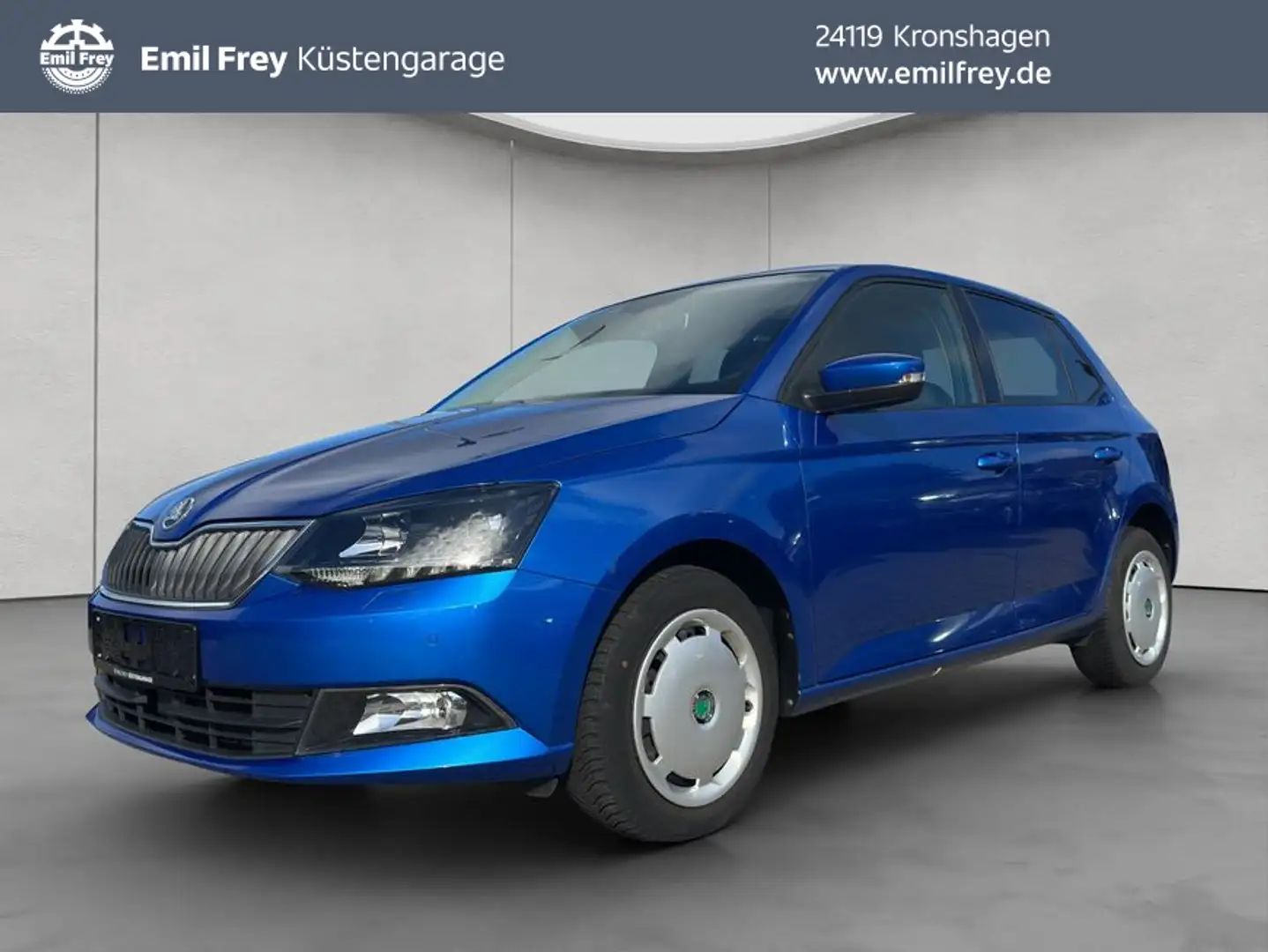 Skoda Fabia 1.0 TSI Drive GJR Blau - 1