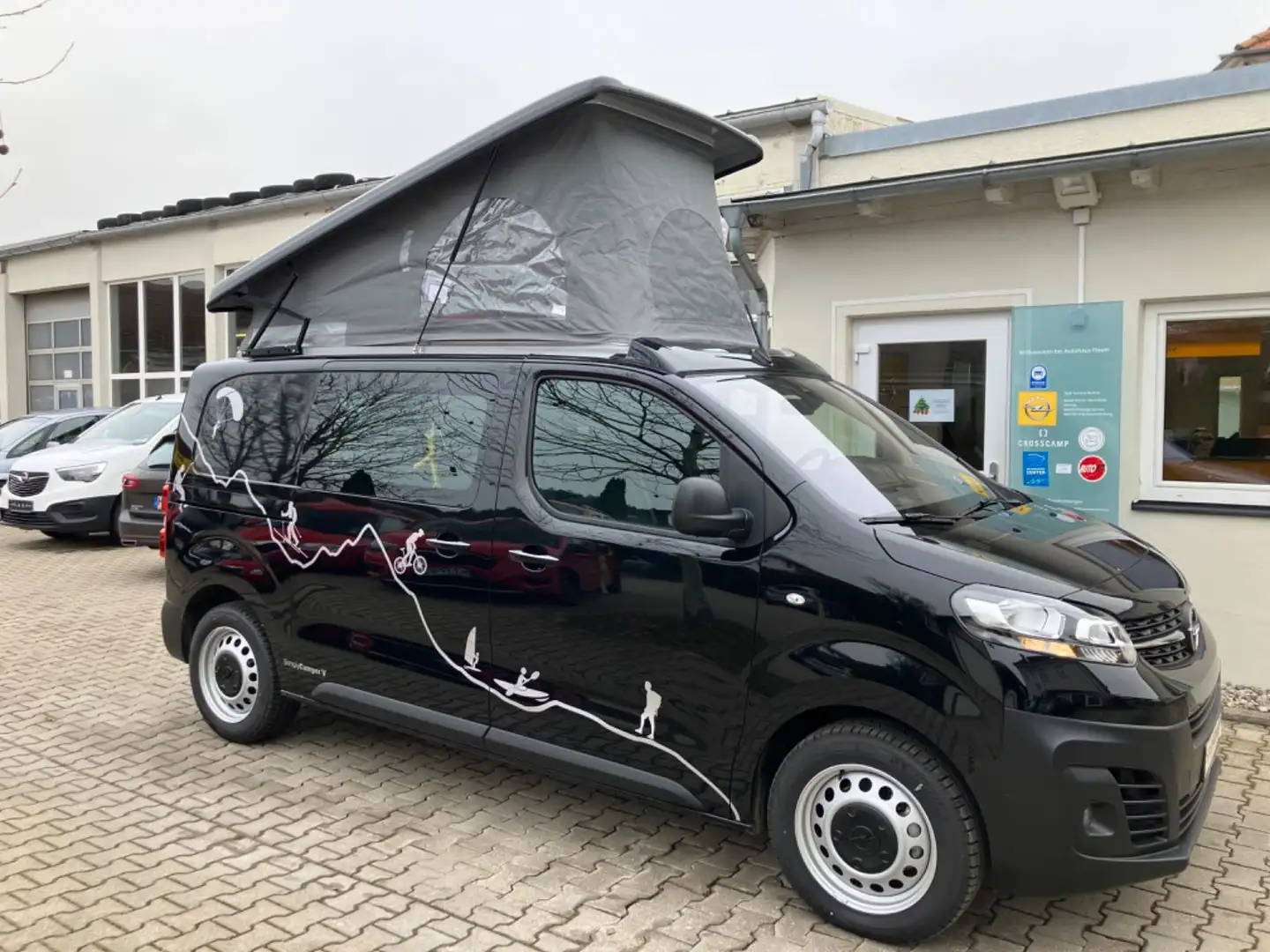 Opel Vivaro Simply Camper V SCA Dach Heizung AHK GripControl Negro - 1