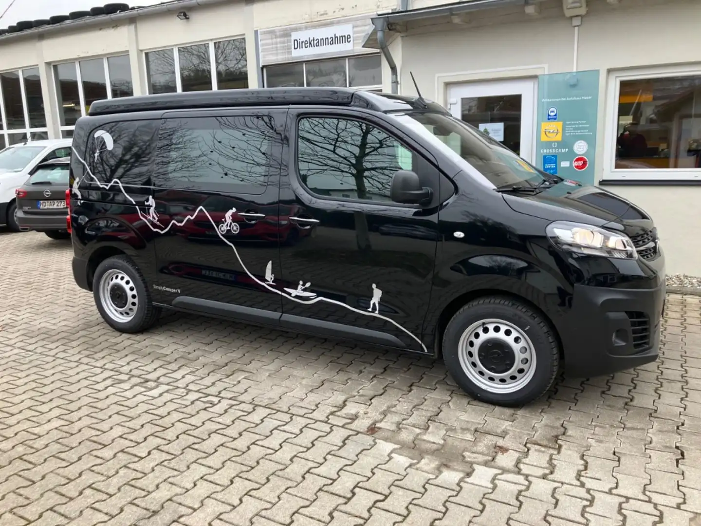 Opel Vivaro Simply Camper V SCA Dach Heizung AHK GripControl Negro - 2