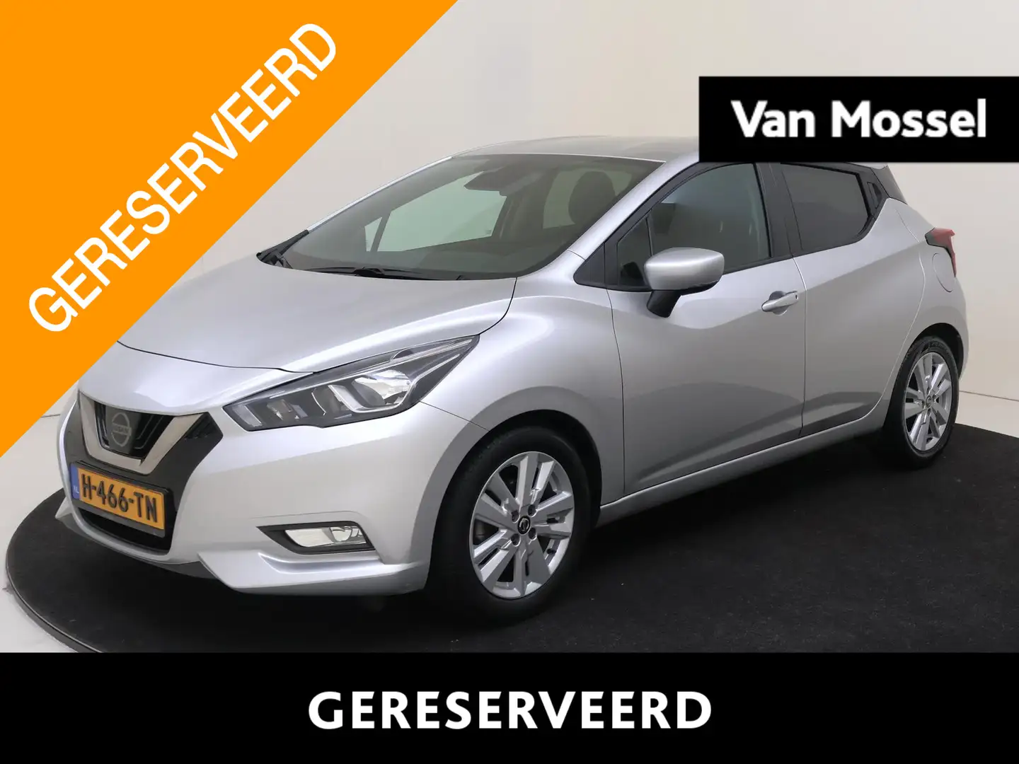 Nissan Micra 1.0 IG-T 100PK N-Connecta | Navigatie | Airconditi Grijs - 1