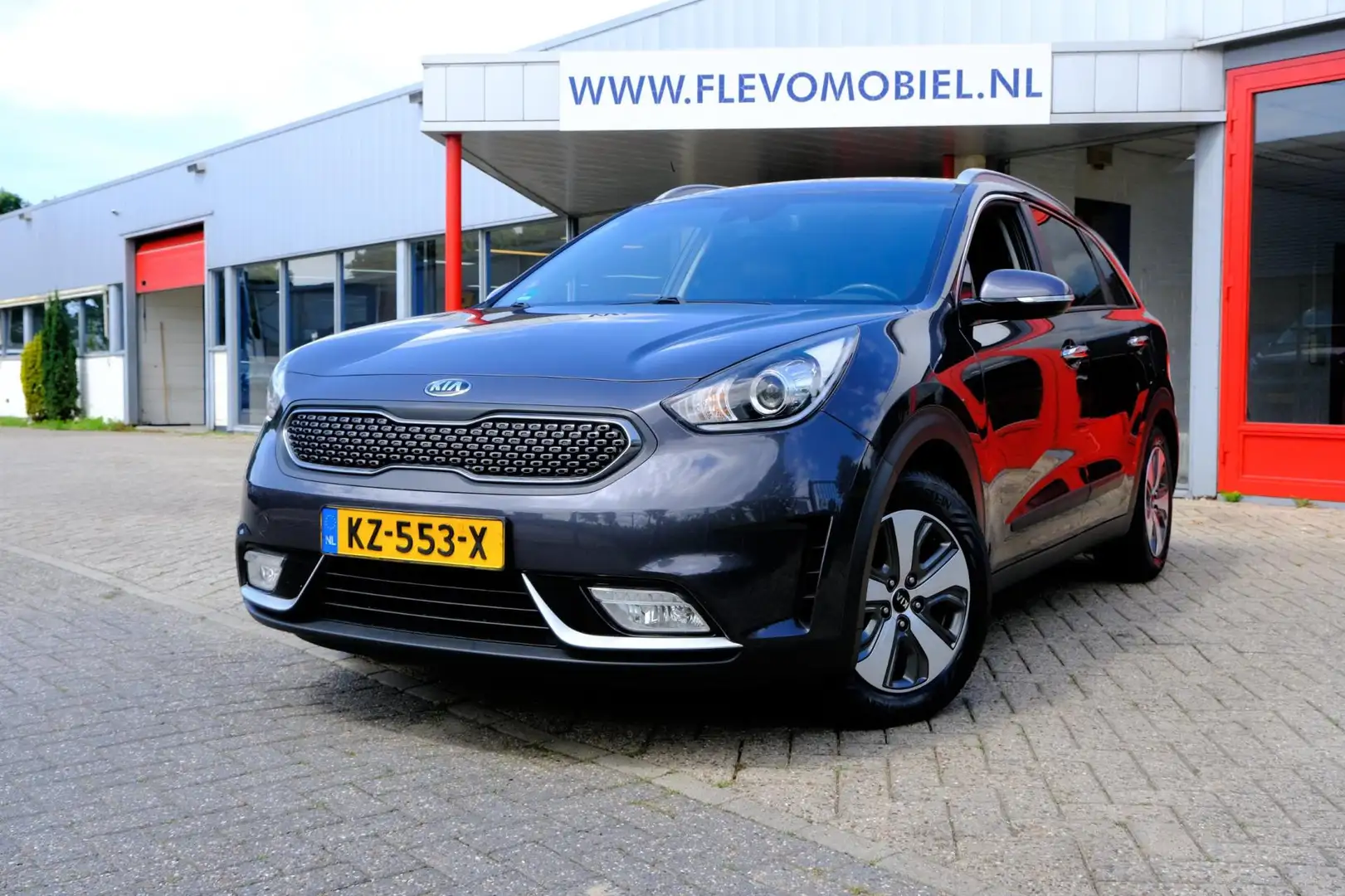 Kia Niro 1.6 GDi Hybrid First Edition Aut. Navi|Half Leder| Gris - 1