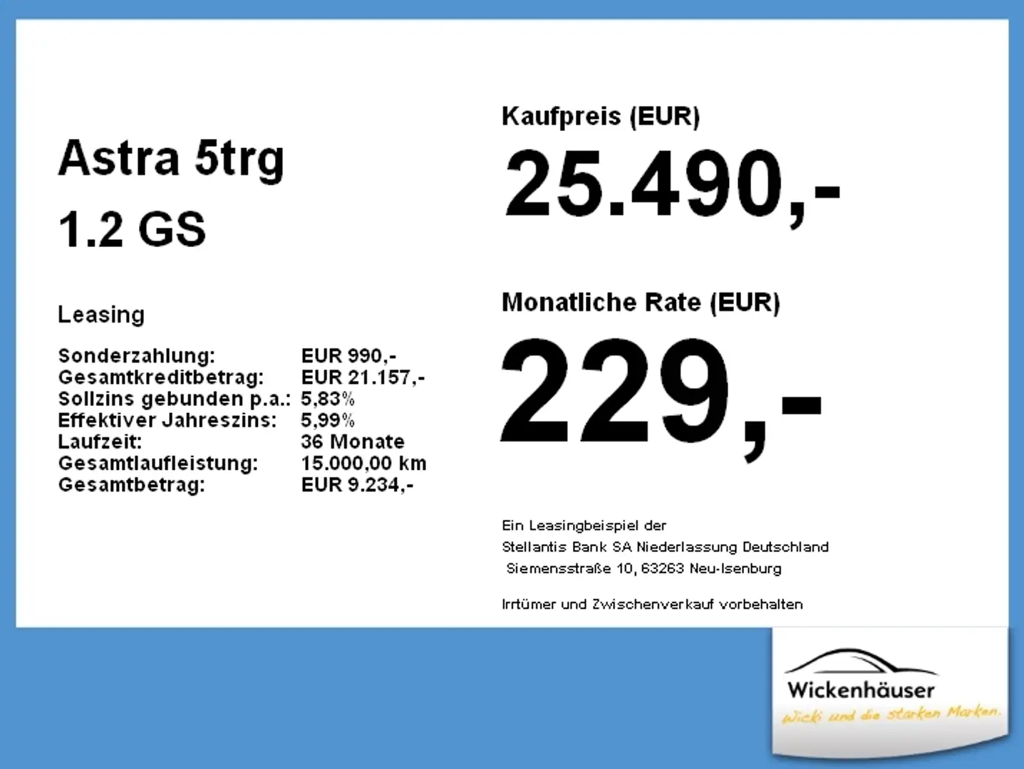 Opel Astra 5trg 1.2 GS LED+SHZ+2xKlima+360+KeyLessGo Jaune - 1