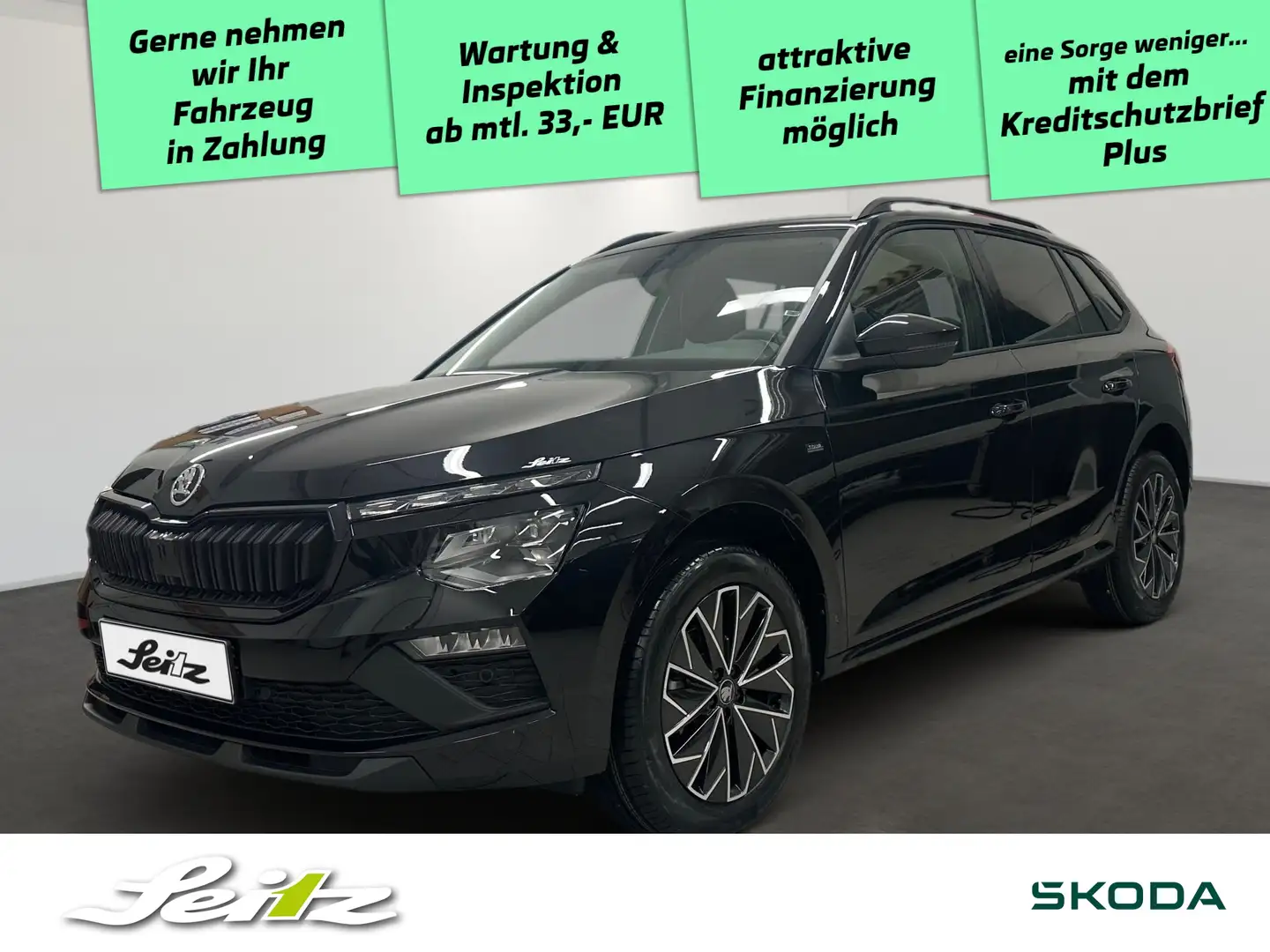 Skoda Kamiq 1.0 TSI Tour *SITZH*APPCON*KAMERA* Schwarz - 1