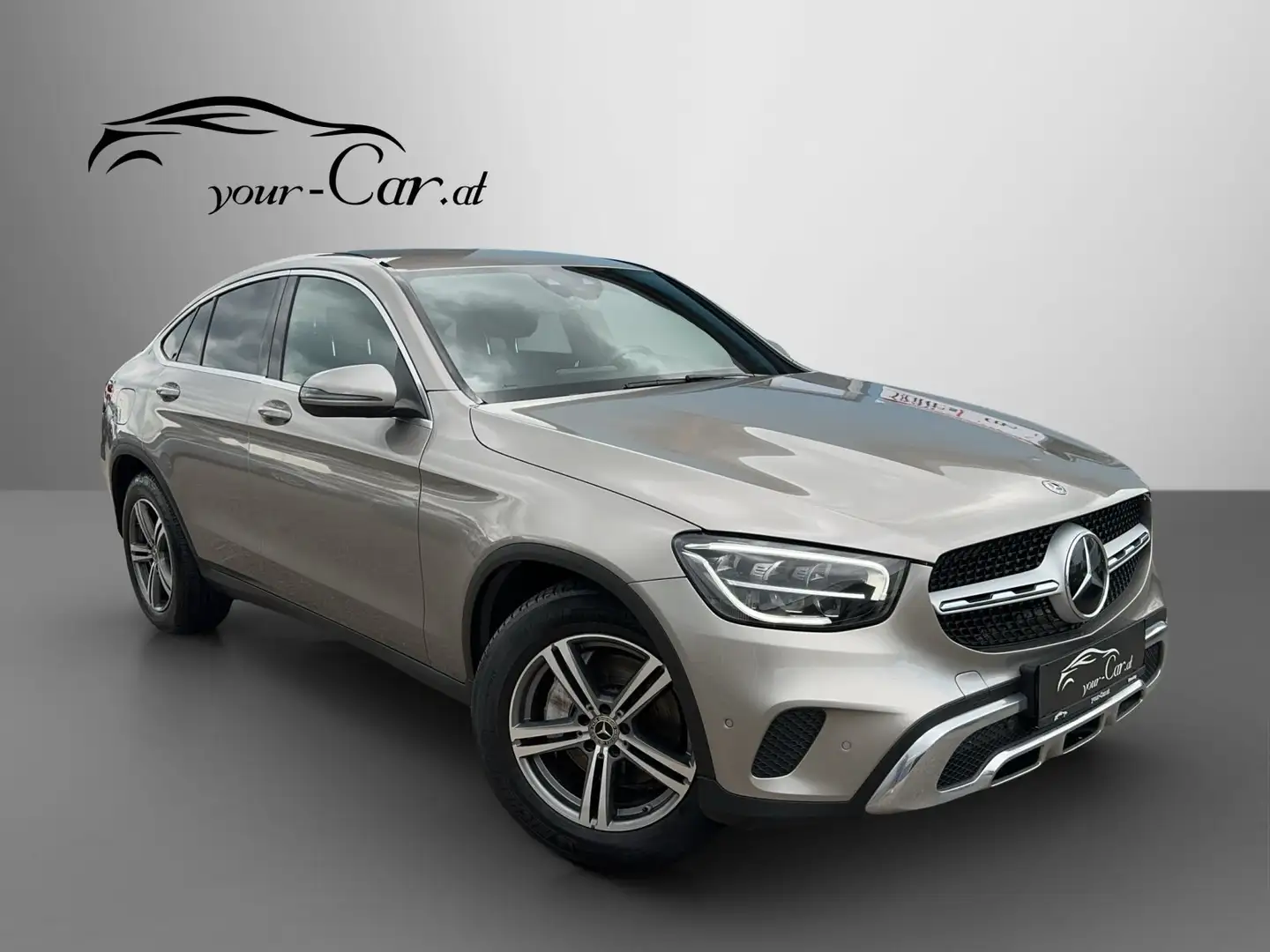 Mercedes-Benz GLC 200 d Coupé Aut. *LED, ACC, TWA, SWA, LEDER* Silber - 1