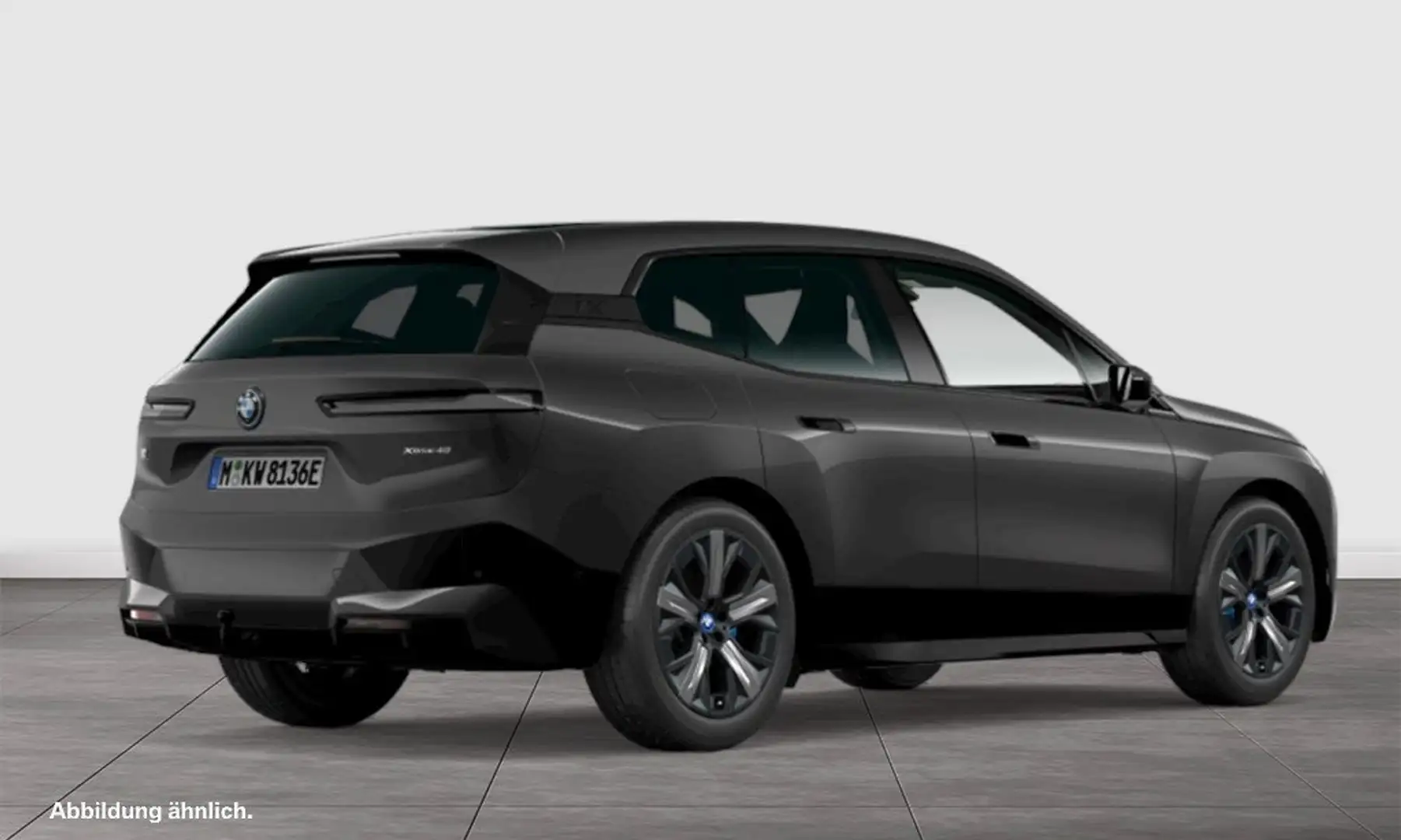 BMW iX xDrive40 Sportpaket HuD+Laser+Skylounge+AHK+H/K+Mu Grau - 2