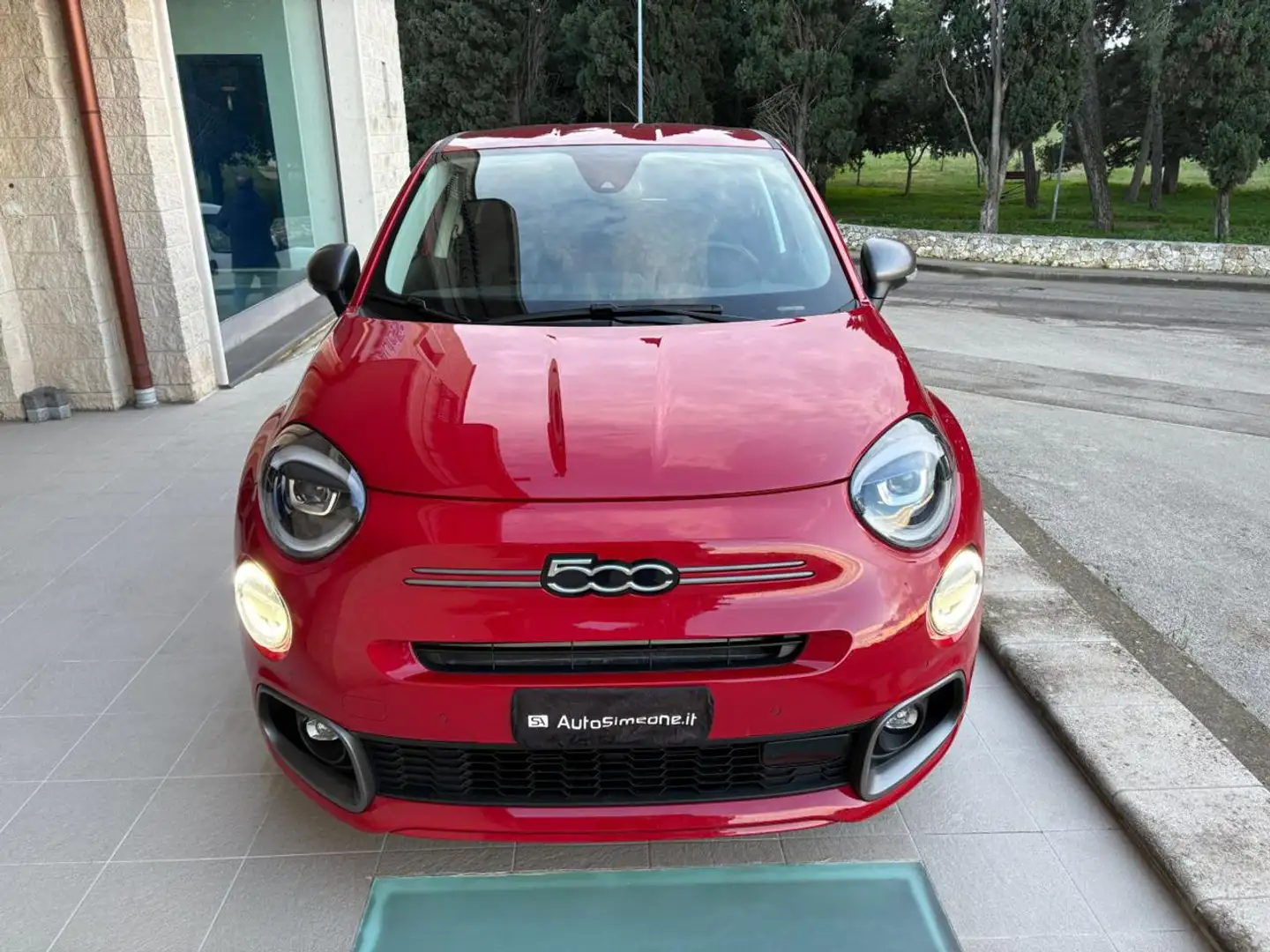 Fiat 500X 1.3 MultiJet 95 CV Sport FARI LED-CERCHI DA 18'' Rosso - 2
