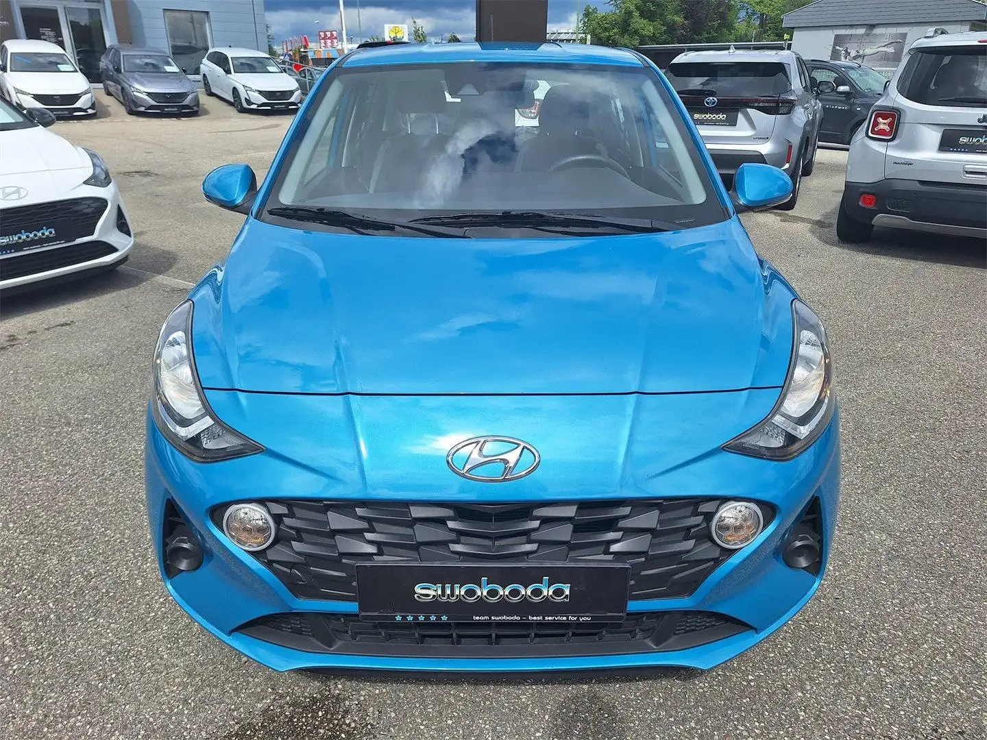 Hyundai i10 Chic 1,0 MT a1bc0 Blau - 2