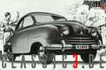 Saab 92 SAAB 92B DE LUXE 1953 GETEILTSCHEIBE & WINKER Grau - thumbnail 5