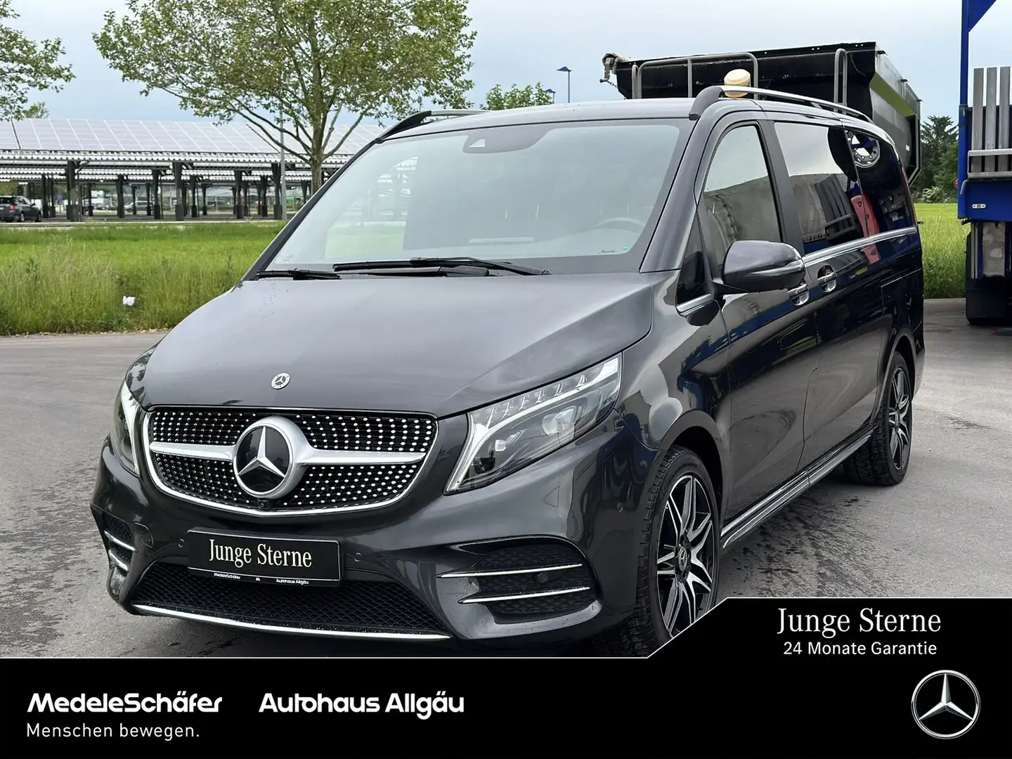 Mercedes-Benz V 300 V 300 L EXCLUSIVE EDITION AMG AIRMATIC TARTUFO LED Gris - 1