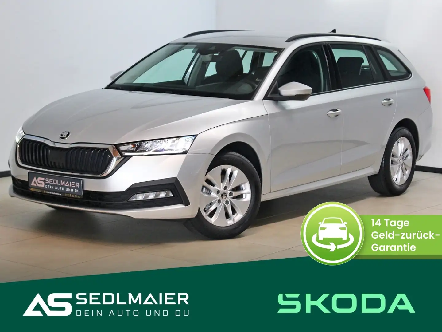 Skoda Octavia Combi 2.0 TDI Ambition AHK|SHZ|NAV|PDC Argent - 1