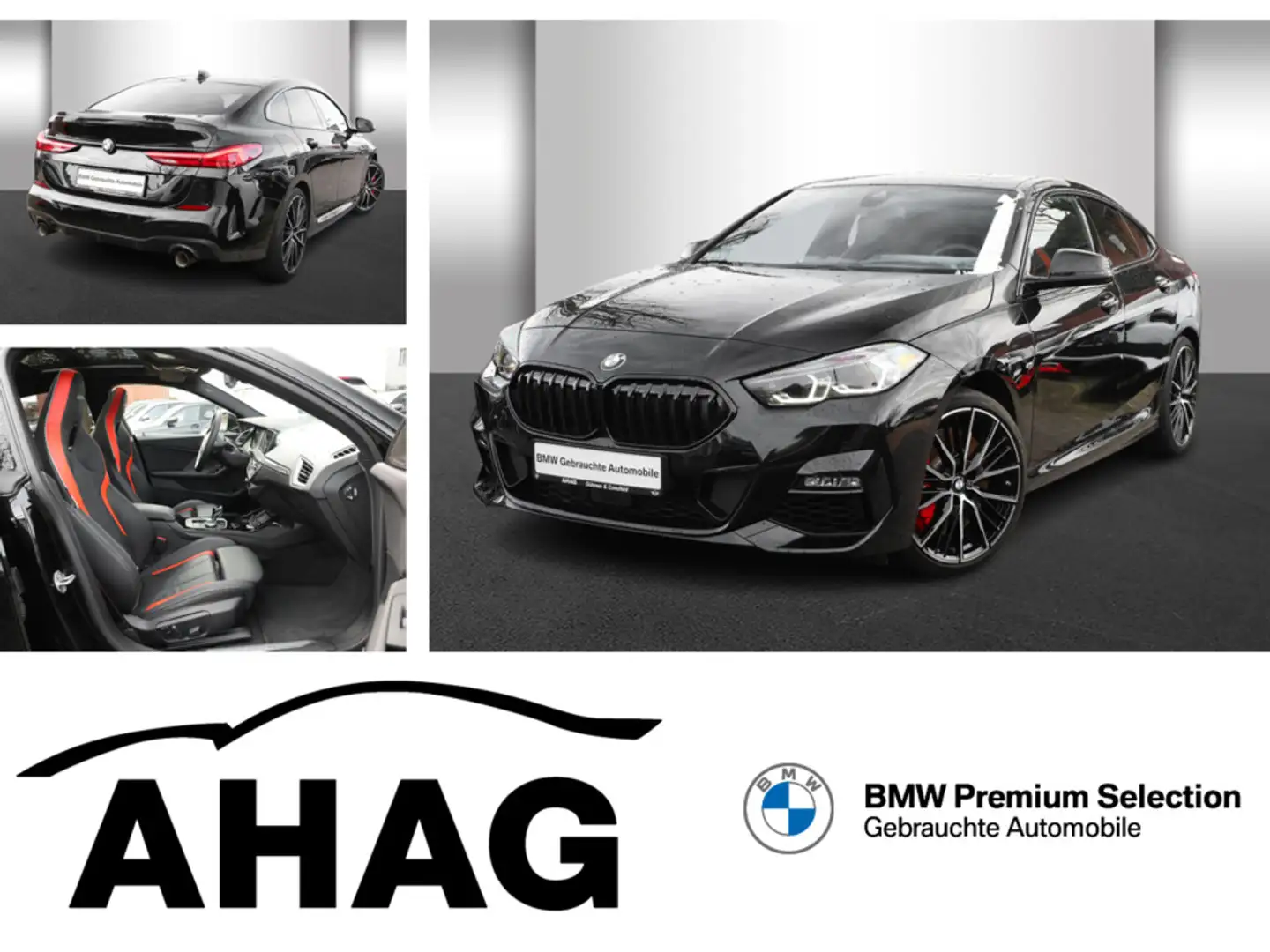 BMW 220 i Gran Coupe Edition Colorvision Navi DSG Leder Te Noir - 1