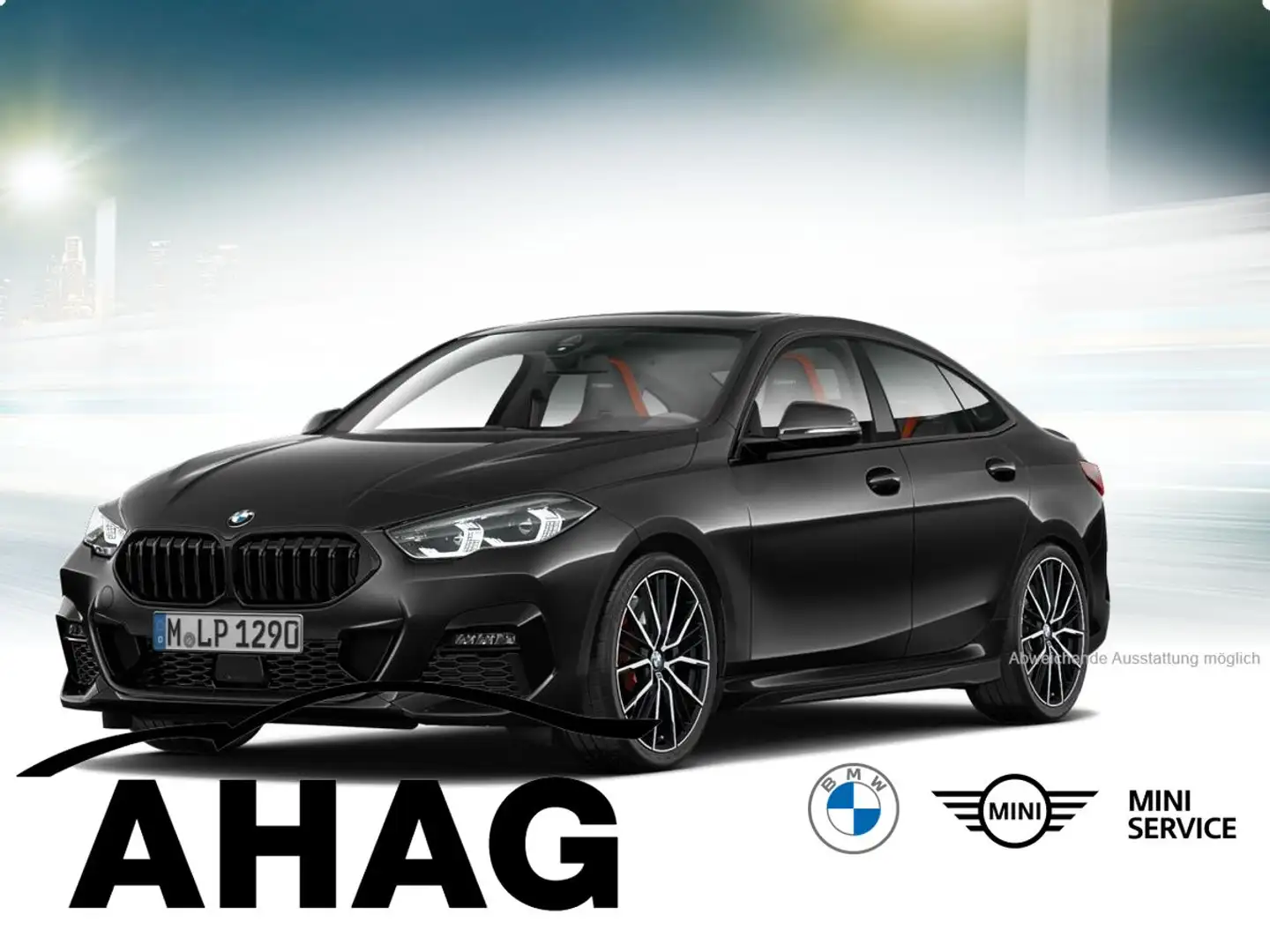 BMW 220 i Gran Coupe Edition Colorvision Navi DSG Leder Te Schwarz - 2