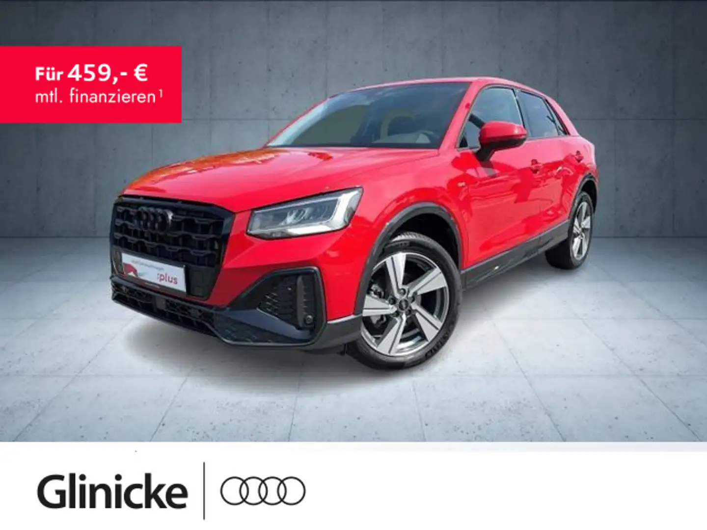 Audi Q2 S line 35 TFSI S tr AHK/Nav/18''/PBox/ACC/opt Rot - 1