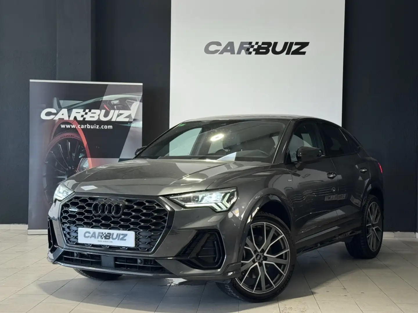 Audi Q3 Sportback 40 TDI Black line quattro S tronic 147kW Gris - 1