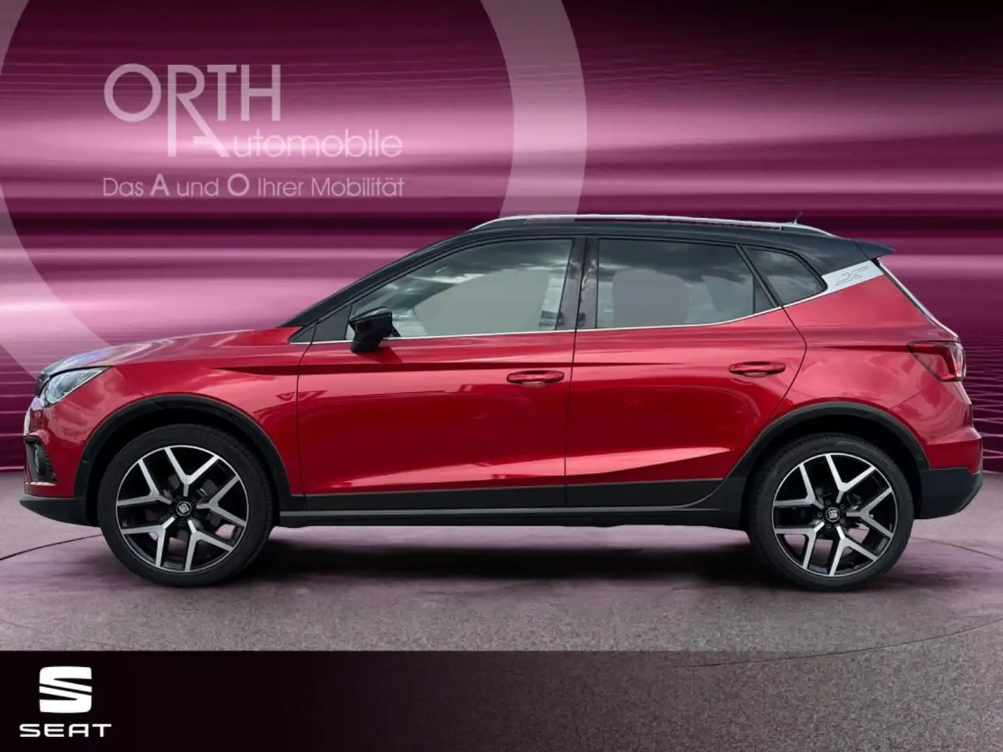 SEAT Arona 1.0TSI FR 18 NAVI DAB SHZ KAMERA LED TOT Rot - 2