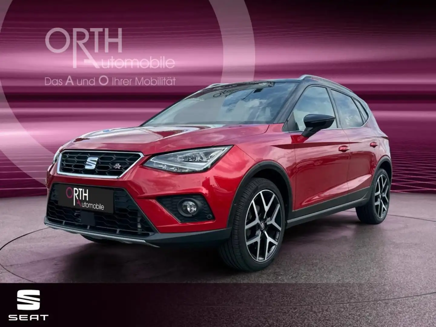 SEAT Arona 1.0TSI FR 18 NAVI DAB SHZ KAMERA LED TOT Rot - 1