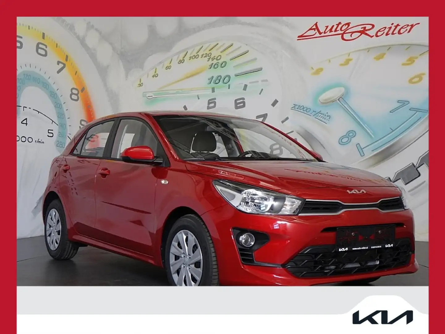Kia Rio 1,25 MPI ISG NEON + NEON-PAKET *KLIMAANLAGE, BL... Rot - 1