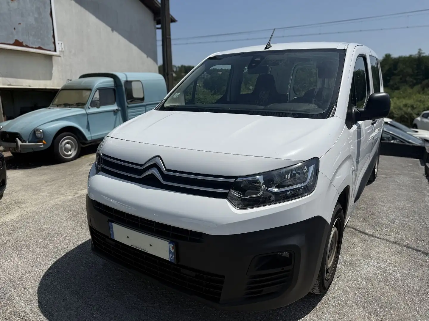 Citroen Berlingo M 1000KG BLUEHDI 100 S\u0026S CLUB Blanc - 2