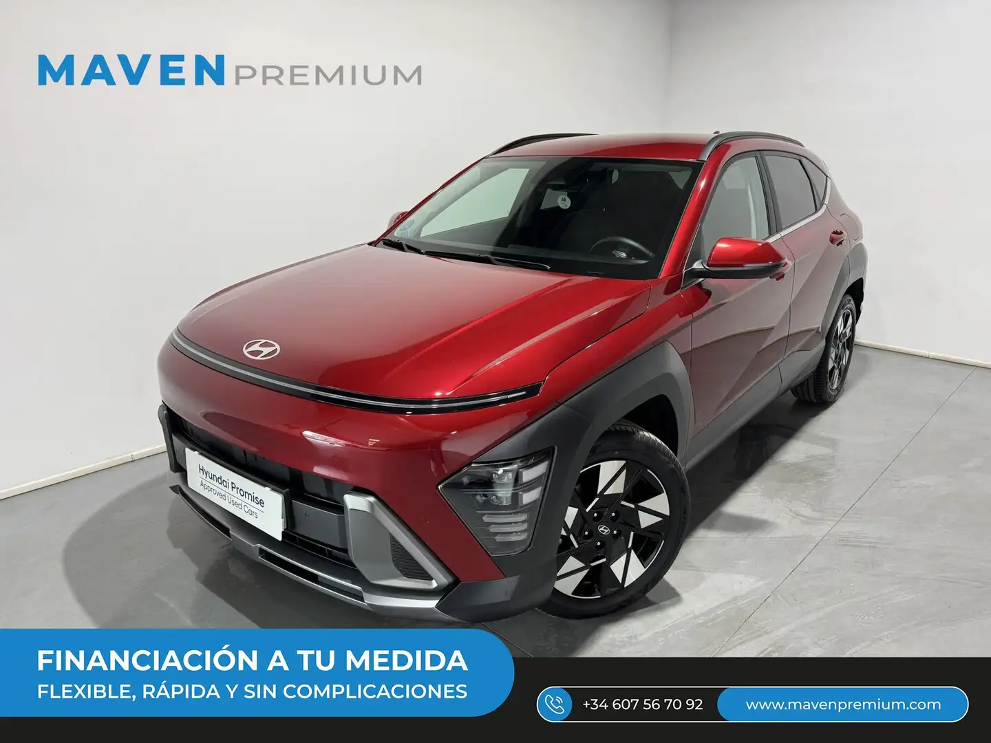 Hyundai KONA HEV 1.6 GDI Tecno DT Rojo - 1