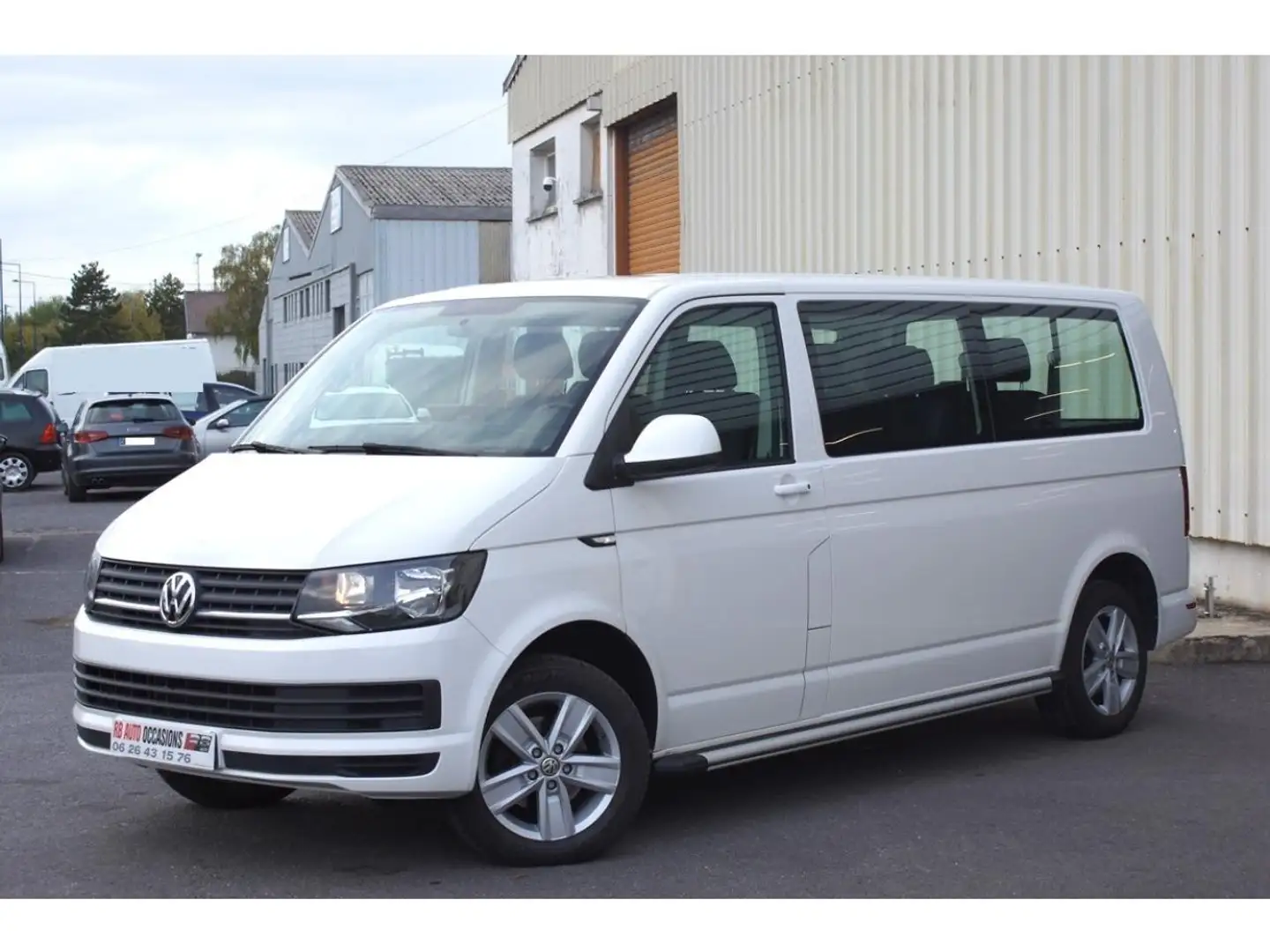 Volkswagen Transporter TRANSPORTEUR LONG 9 PLACES P3.0T 2.0 16V TDI 102cv  T6 SG COMBI Combi Long Blanc - 2