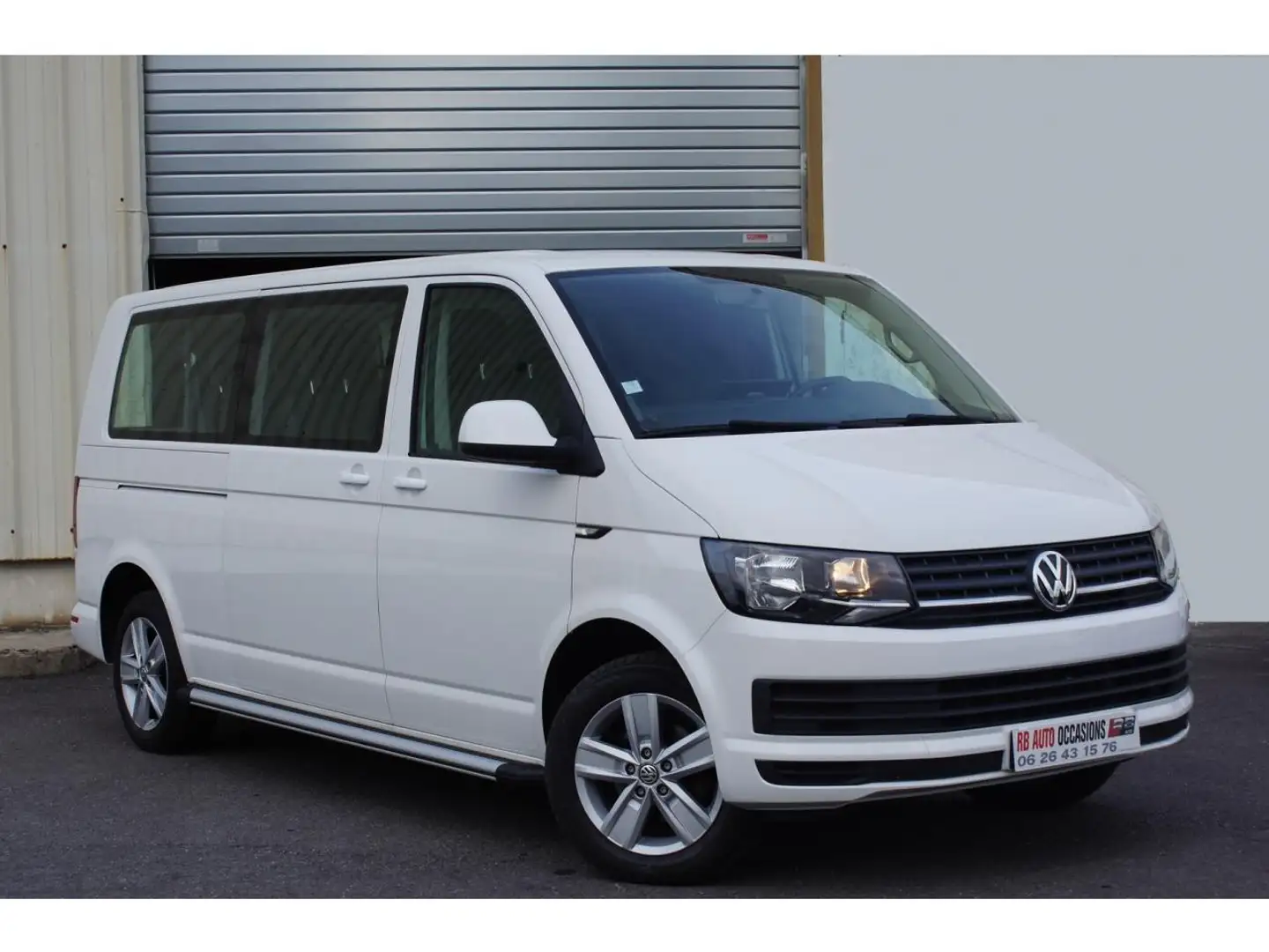 Volkswagen Transporter TRANSPORTEUR LONG 9 PLACES P3.0T 2.0 16V TDI 102cv  T6 SG COMBI Combi Long Blanc - 1