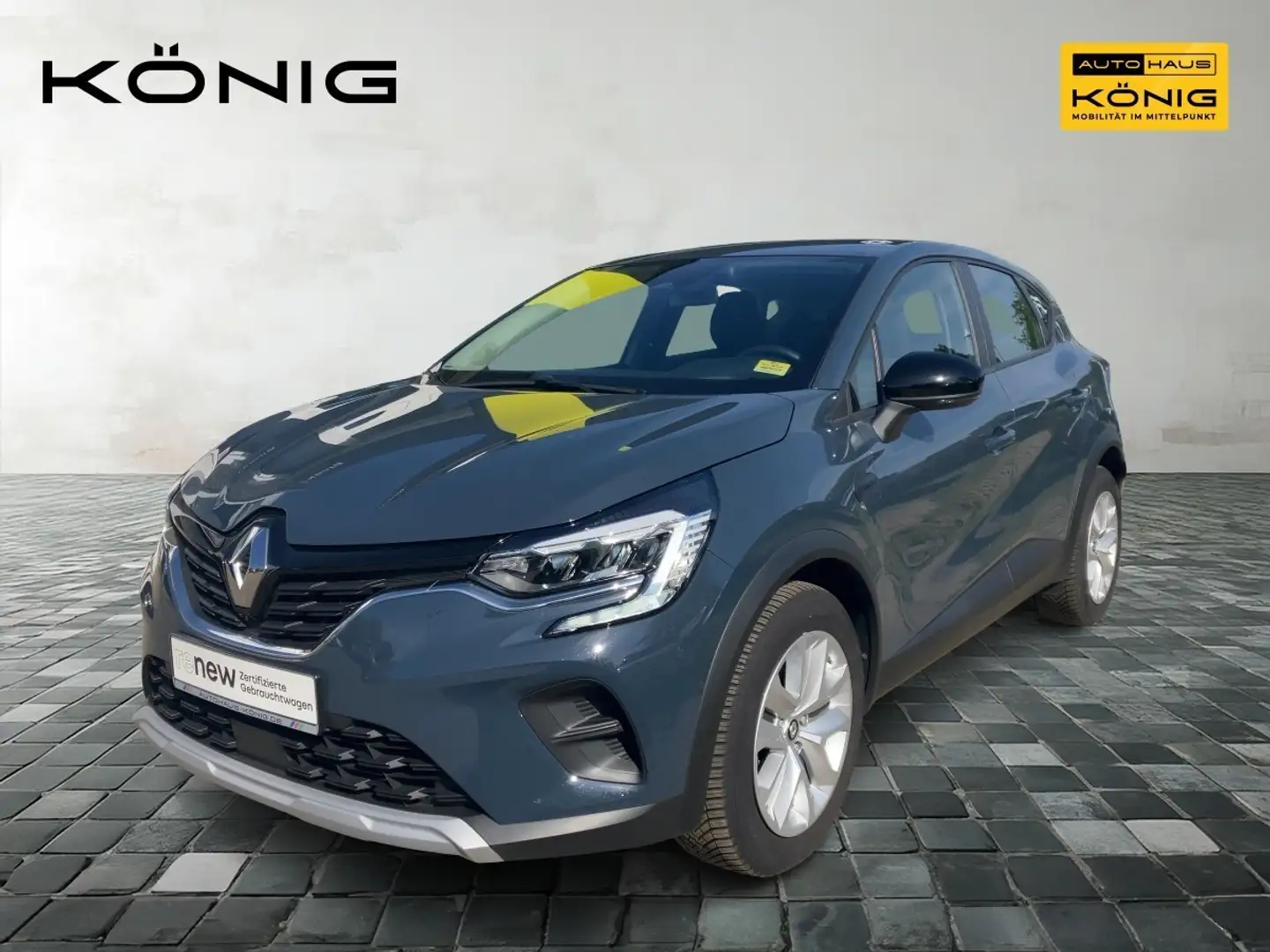 Renault Captur 1.0 TCe 90 EQUILIBRE KLIMA*NAVI*Tempomat Blau - 1