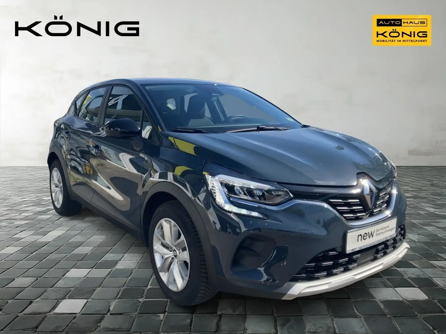 Renault Captur 1.0 TCe 90 EQUILIBRE KLIMA*NAVI*Tempomat Blau - 2