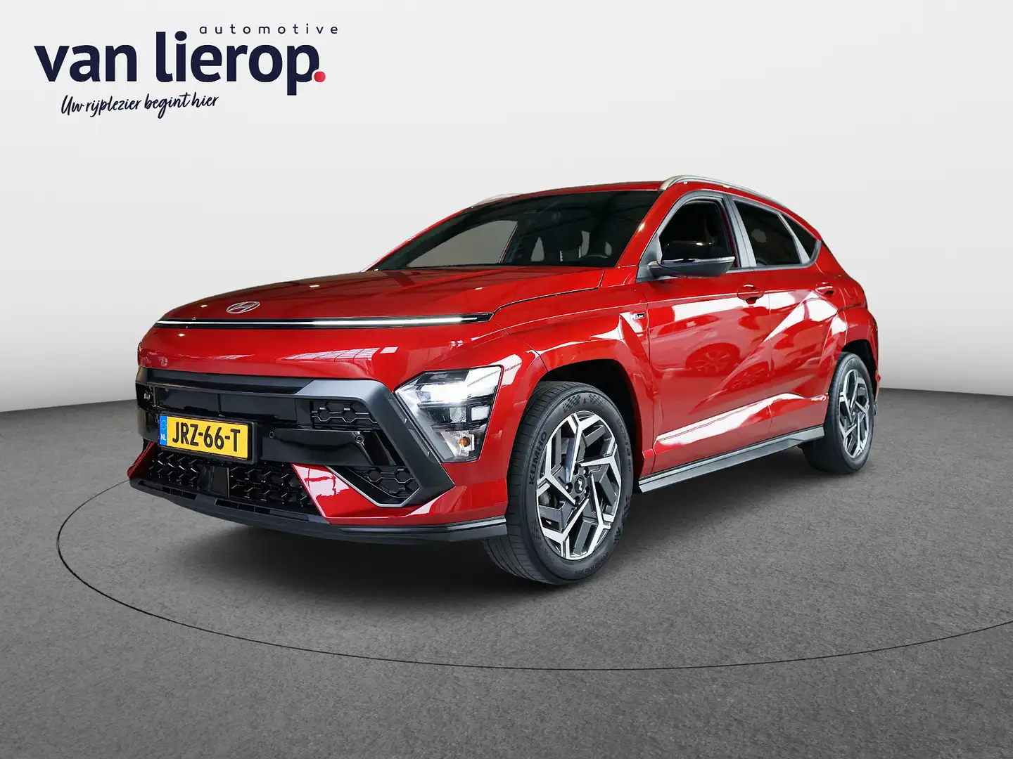 Hyundai KONA 1.6 GDI HEV N-LINE | 1STE EIG. | DEALER ONDERHOUDE Rot - 1