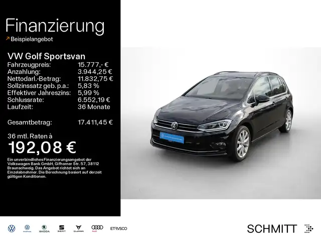 Volkswagen Golf Sportsvan 1.5 TSI DSG HIGHLINE*AHK*SHZ*KLIM