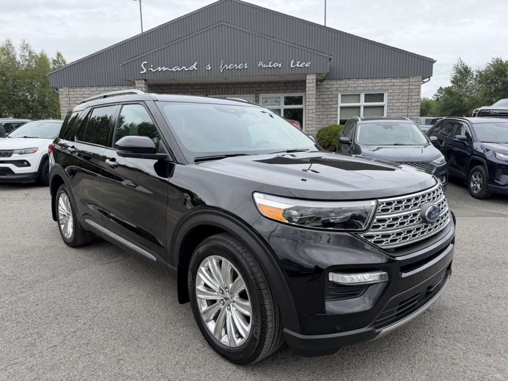 2020 Ford Explorer LIMITED 2.3L 4X4 CUIR TOIT PANO 33594KM!