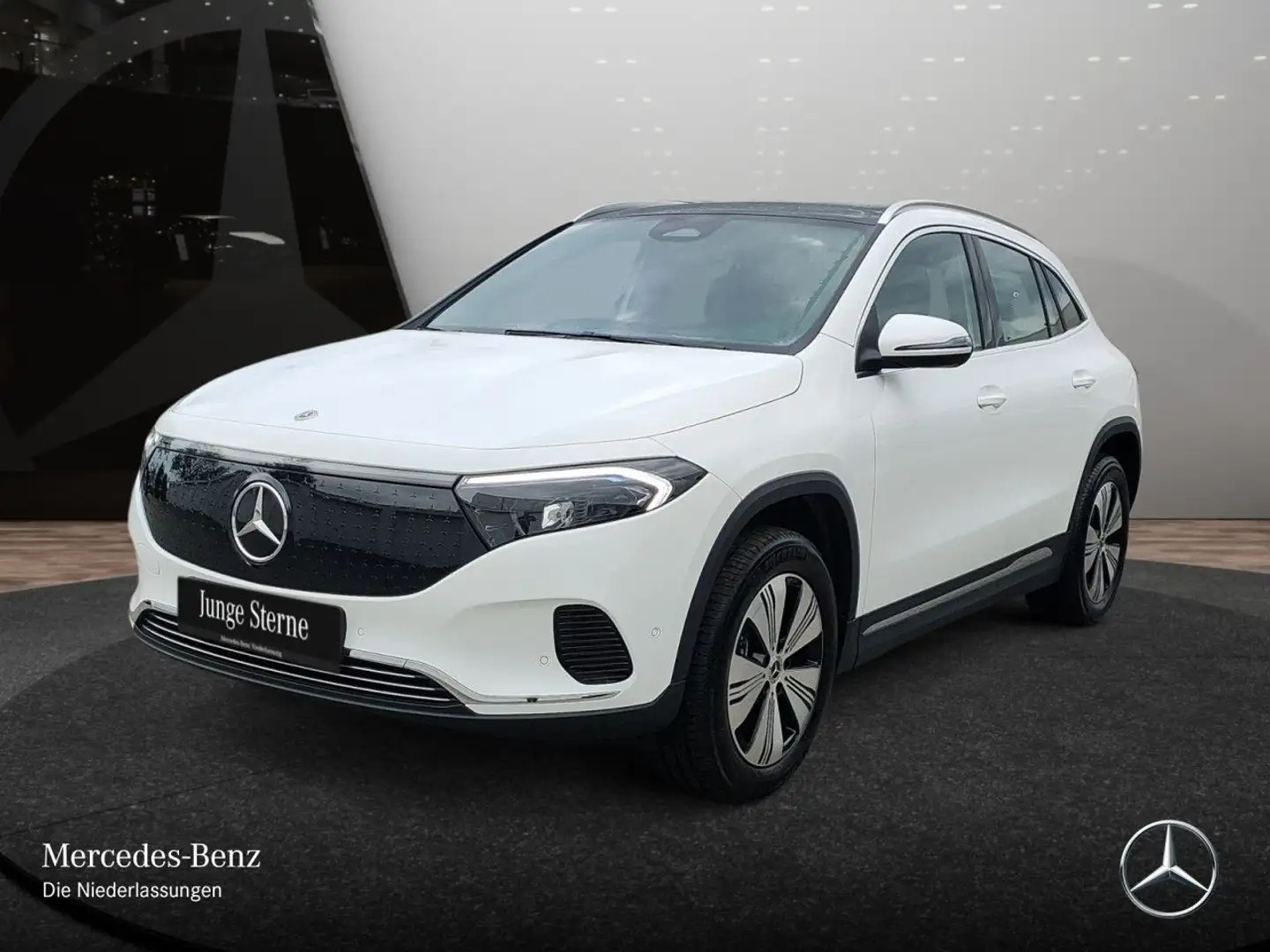 Mercedes-Benz EQA 350 4M PROG+ADVANCED+PANO+KAMERA+SPUR Blanc - 2