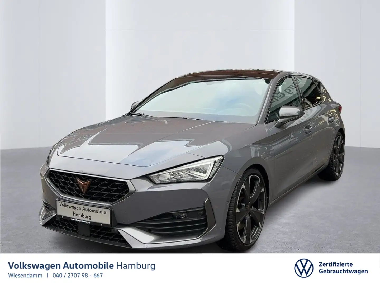 SEAT Leon 2.0 TSI DSG VZ Pano Sitzhzg Kamera Grau - 1
