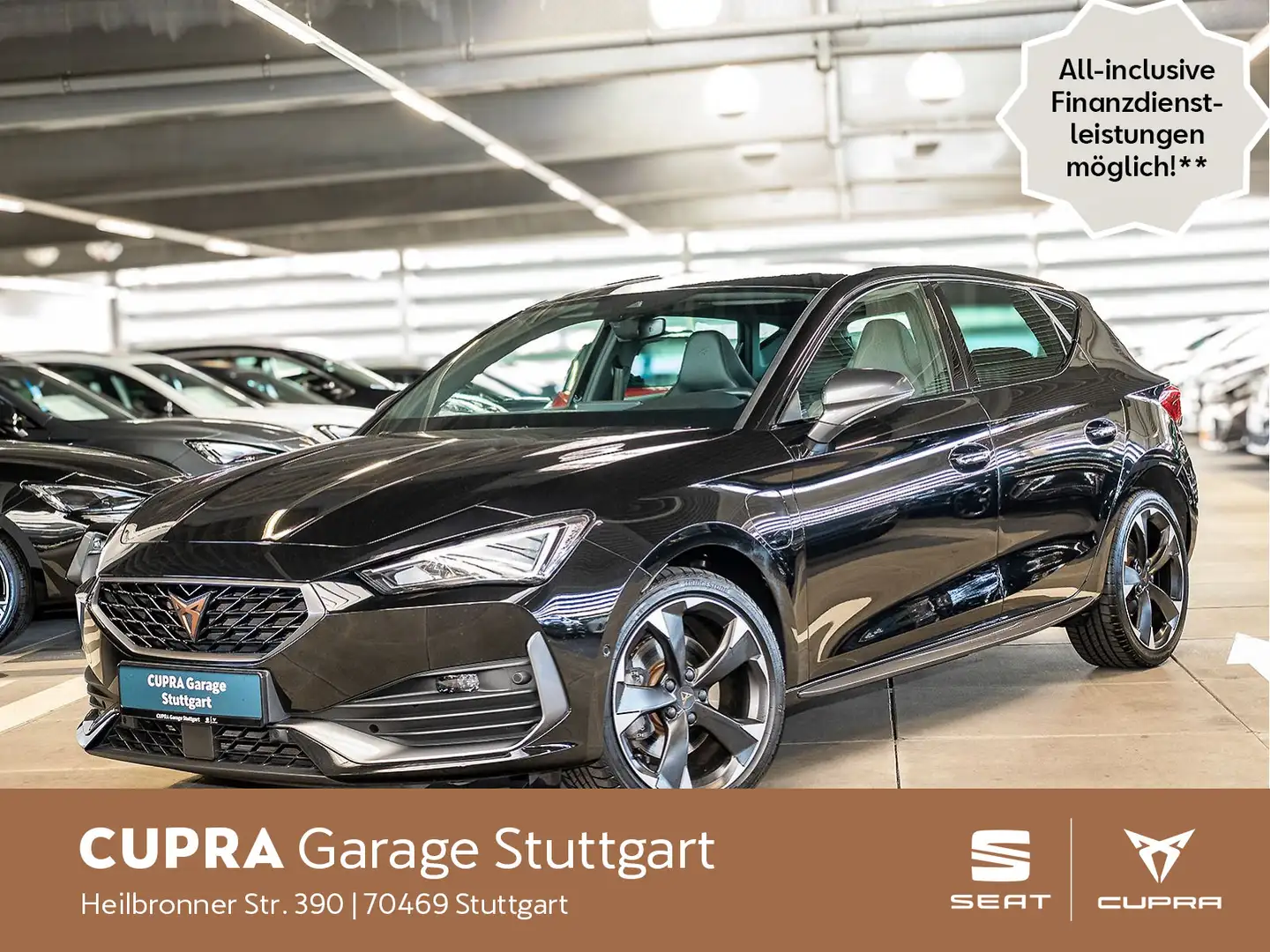 SEAT Leon 1.4 e-HYBRID DSG 110 kW Schwarz - 1