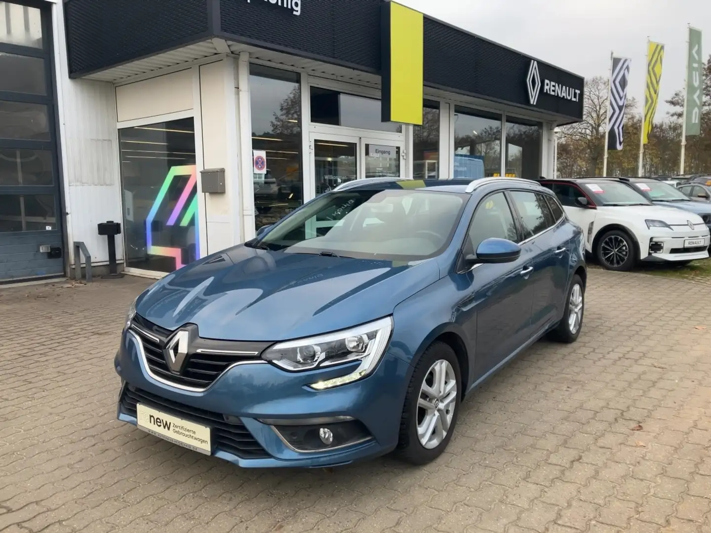 Renault Megane IV Kombi Business Automatik TCe140 Blau - 1