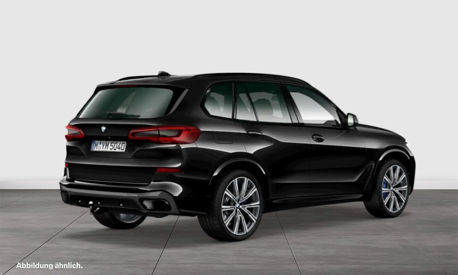 BMW X5 xDrive40d M Sport Laser AHK Pano DA Prof 360° HuD Schwarz - 2