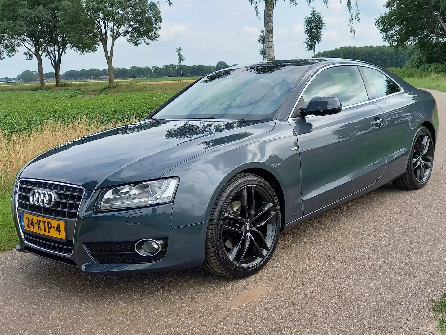 Audi A5 A5 2.0 TFSI S-Line Grijs - 1
