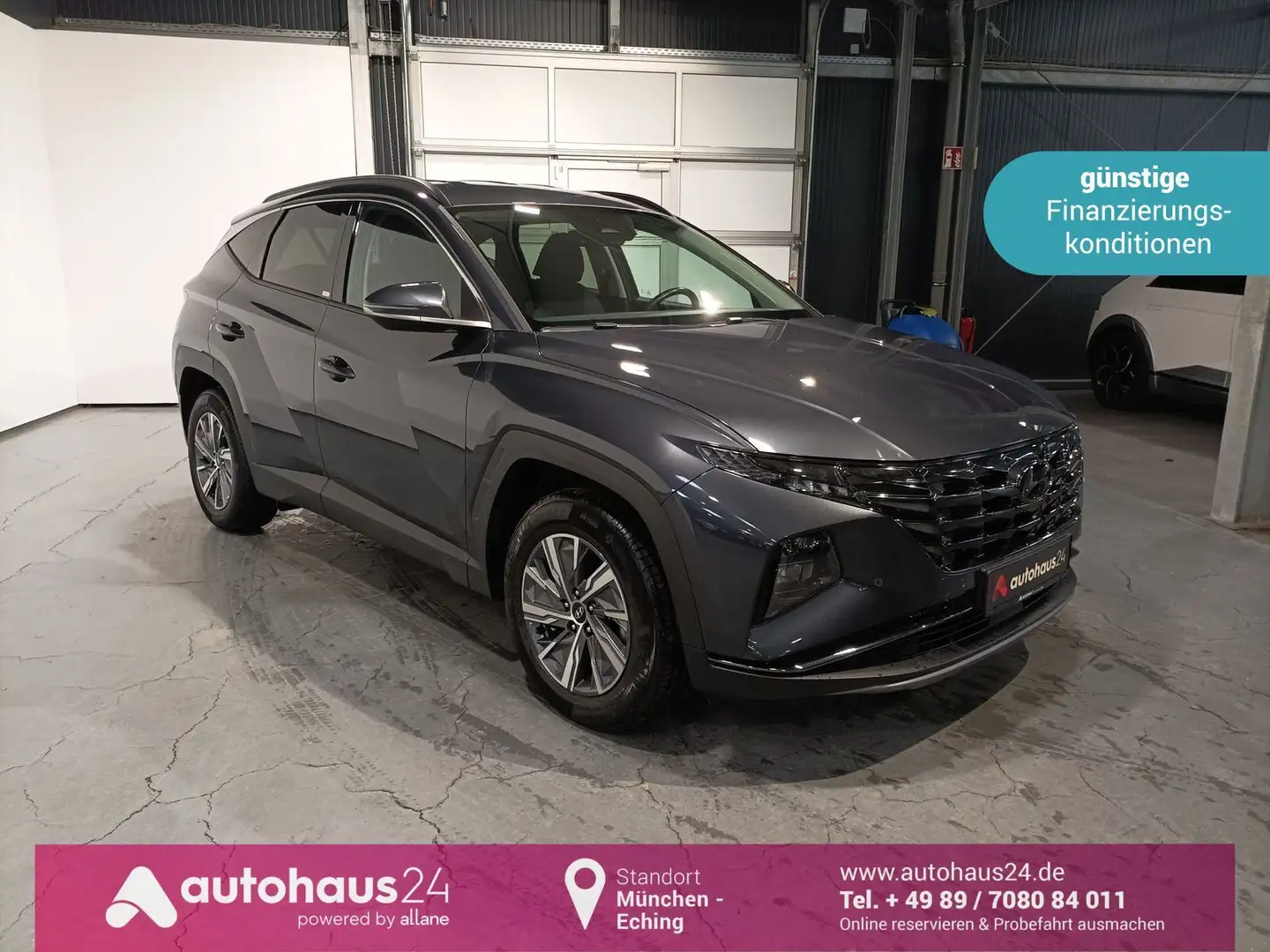 Hyundai TUCSON 1.6 T-GDI Trend LED|Navi|ParkPilot|ACC Gris - 1