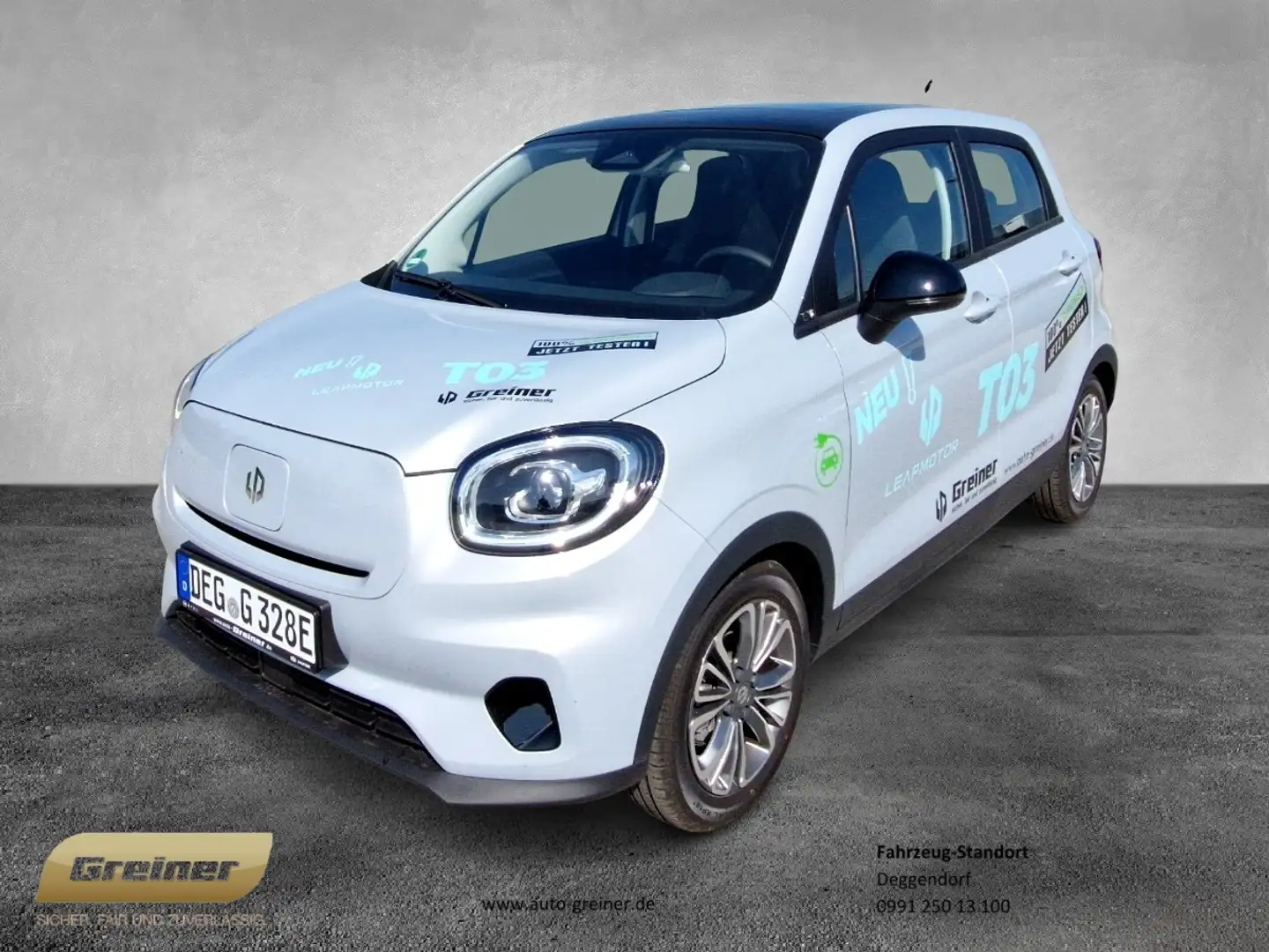 Leapmotor T03 LFP 37,3 kWh PANORAMAGLASDACH|NAVIGATION Zilver - 1