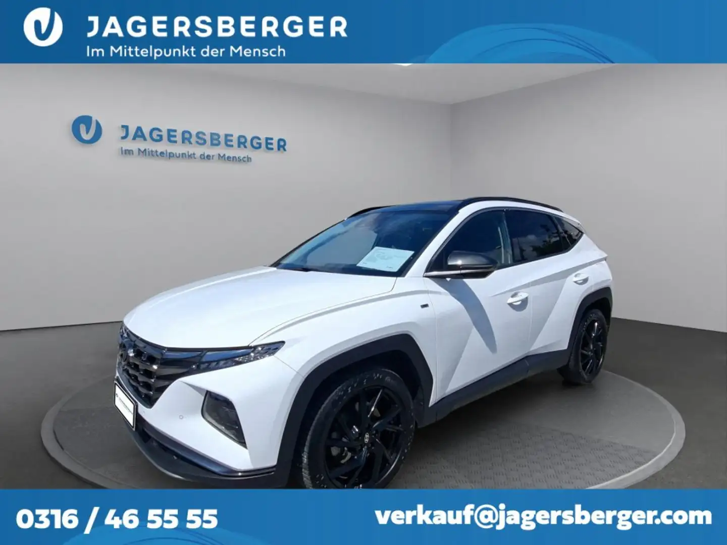 Hyundai TUCSON 48V Prestige Line DCT Weiß - 1