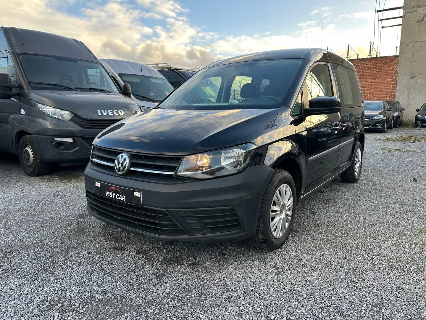 Volkswagen Caddy 2.0 TDI 102 Confortline Noir - 2
